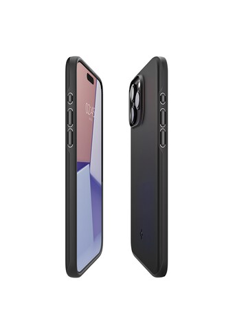 Backcover »Spigen Thin Fit for iPhone 15 Pro Max Black«, Apple iPhone 15 Pro Max