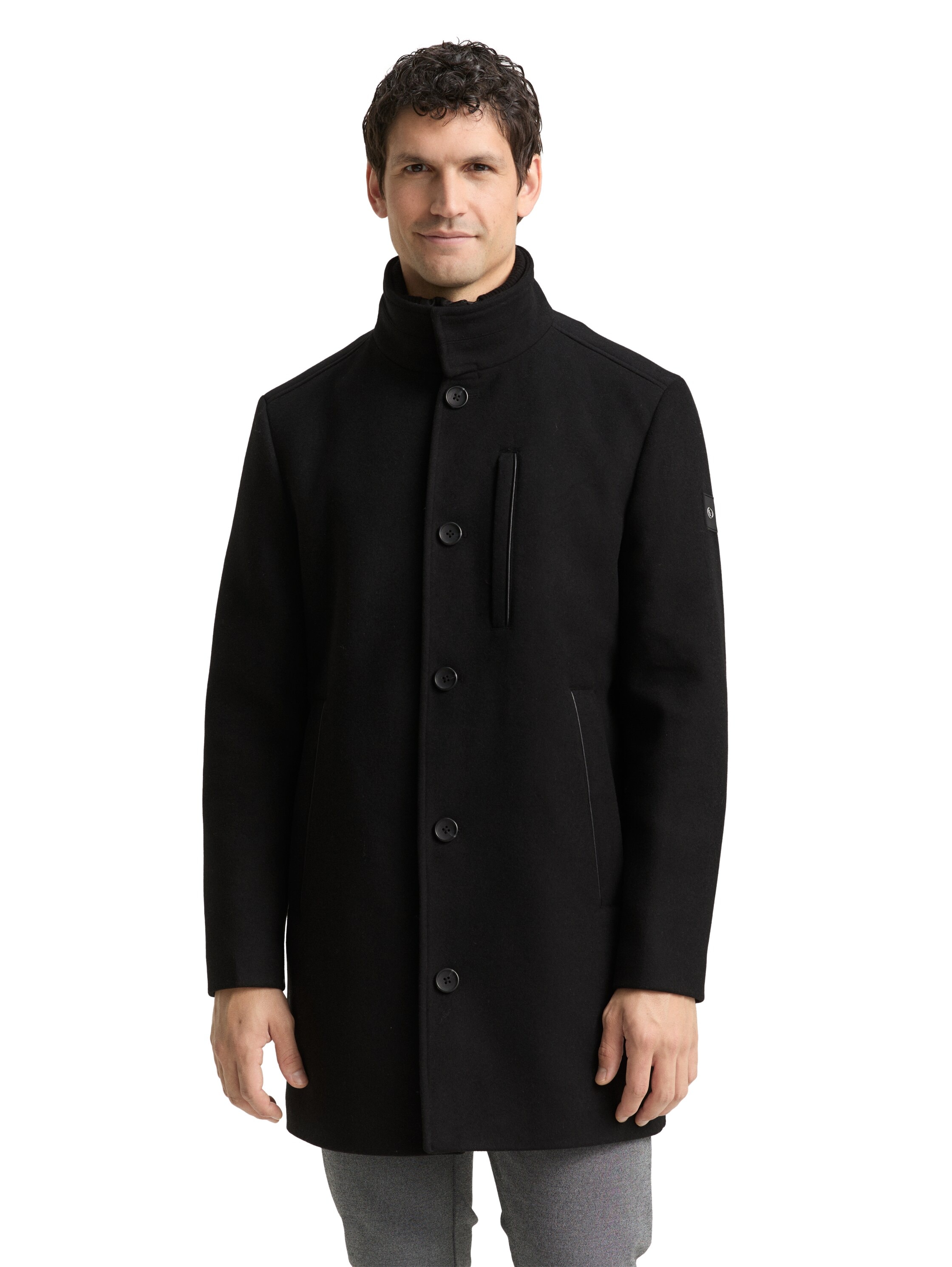 TOM TAILOR Wollmantel, mit abnehmbarer Innenjacke günstig online kaufen