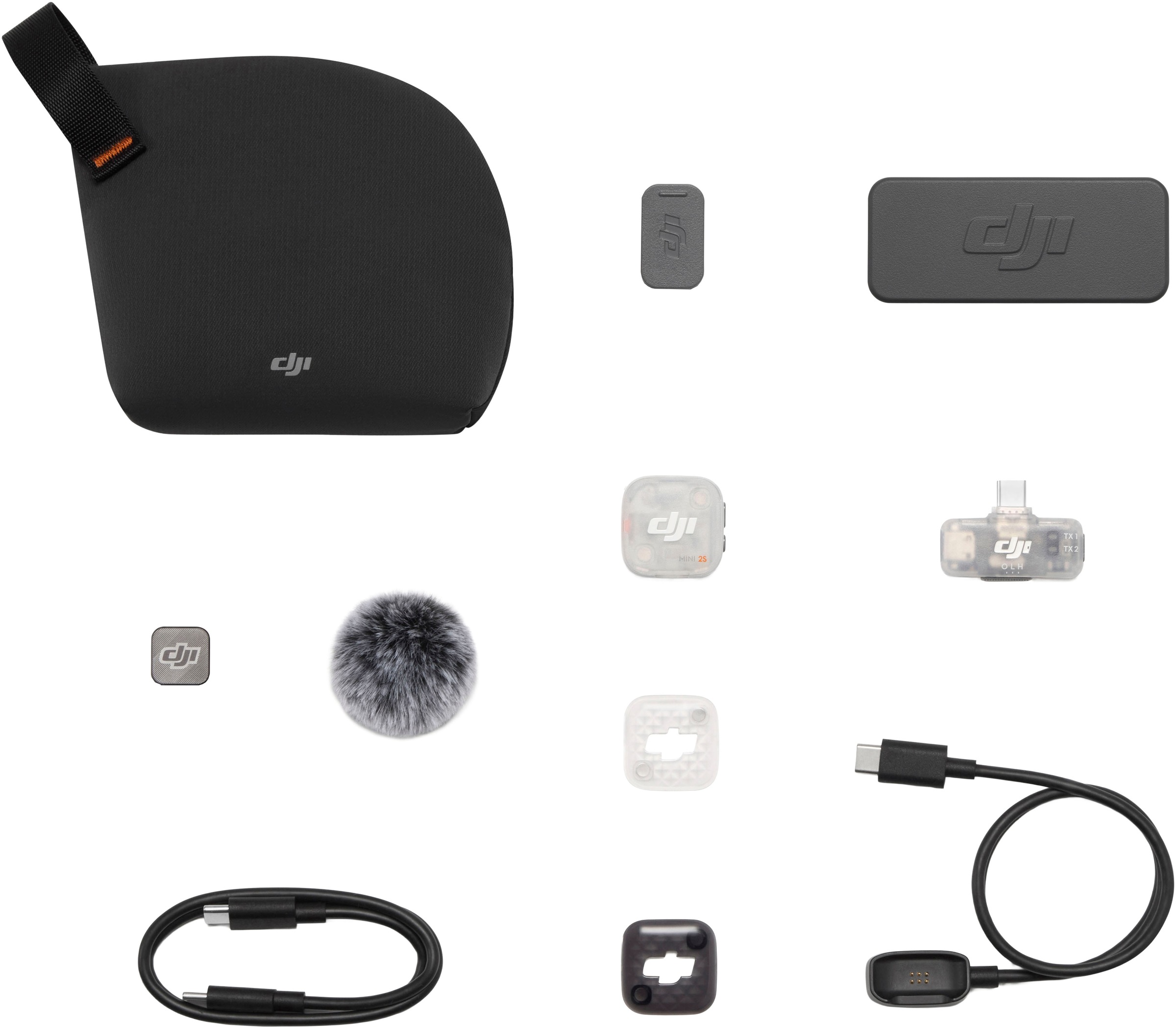 DJI Mikrofon »Mic Mini 2S (1 TX + 1 Mobile RX + Charging Case)«