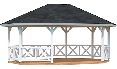 Palmako Holzpavillon »Betty«, BxT: 615x551 cm, weiß kaufen
