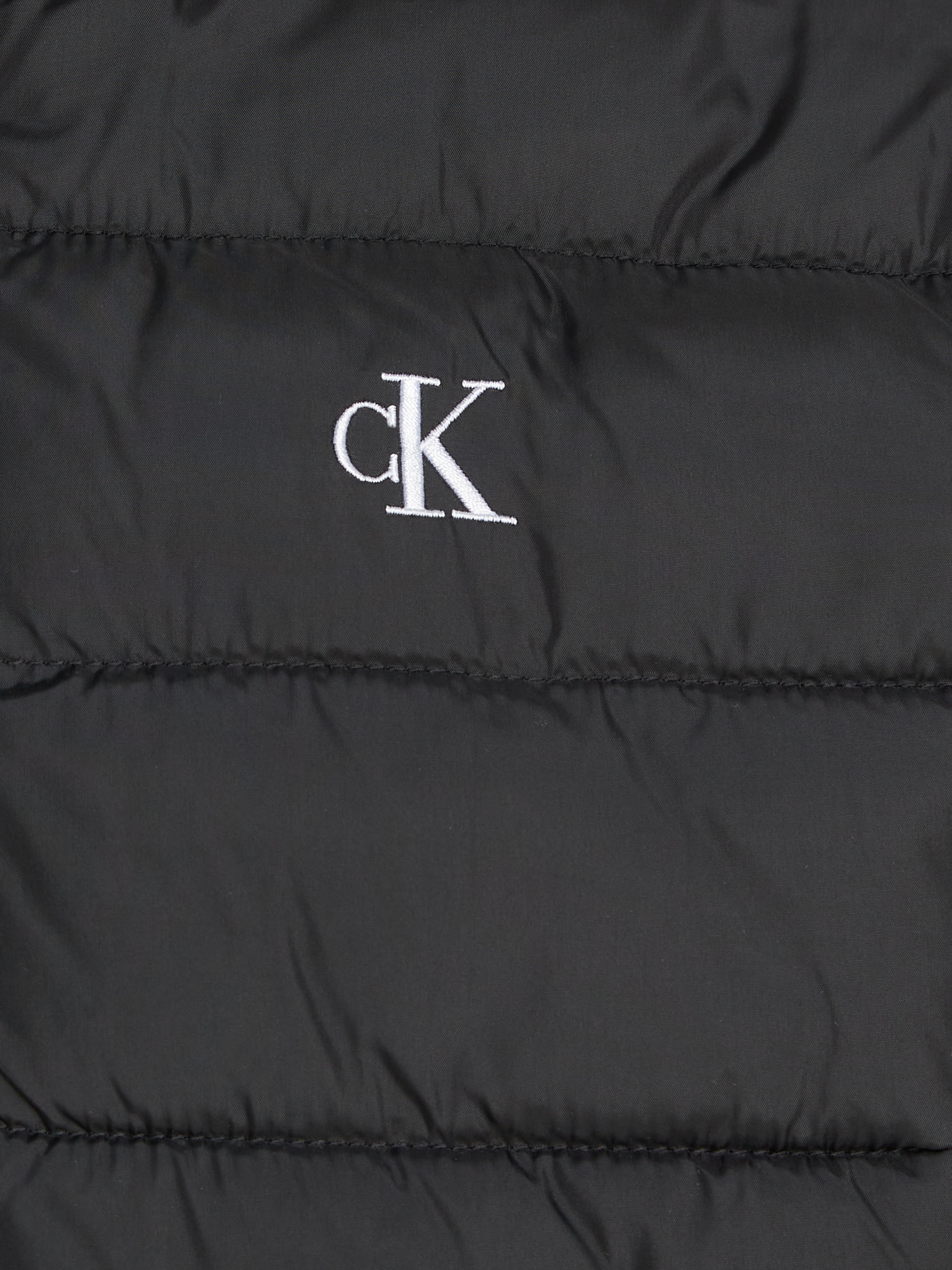 Calvin Klein Jeans Steppjacke »INST. LOGO LIGHT PADDED JACKET«, mit Kapuze, für Kinder bis 16 Jahre