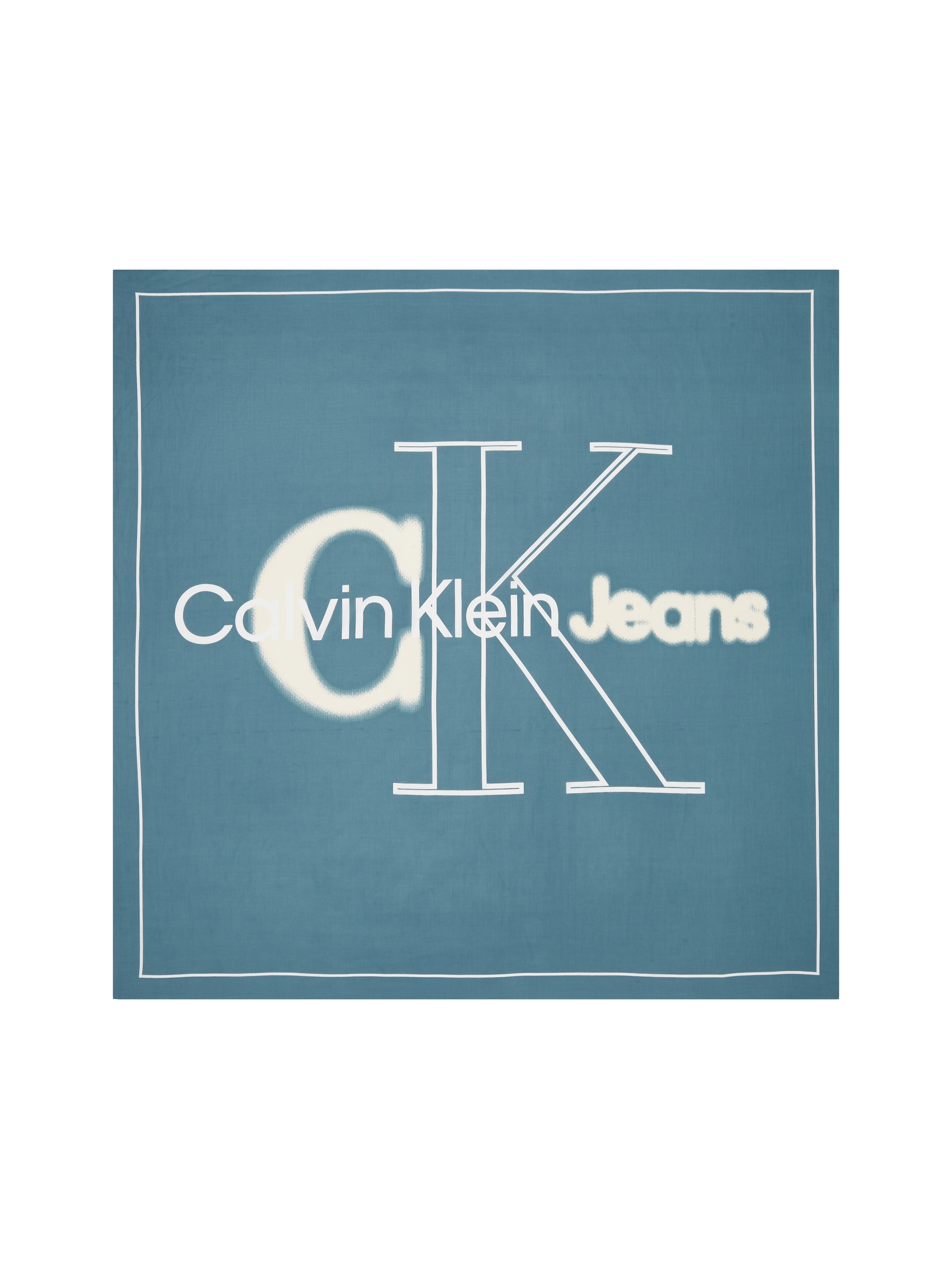 Calvin Klein Jeans Modeschal "CUT OUT MONOLO SCARF" günstig online kaufen