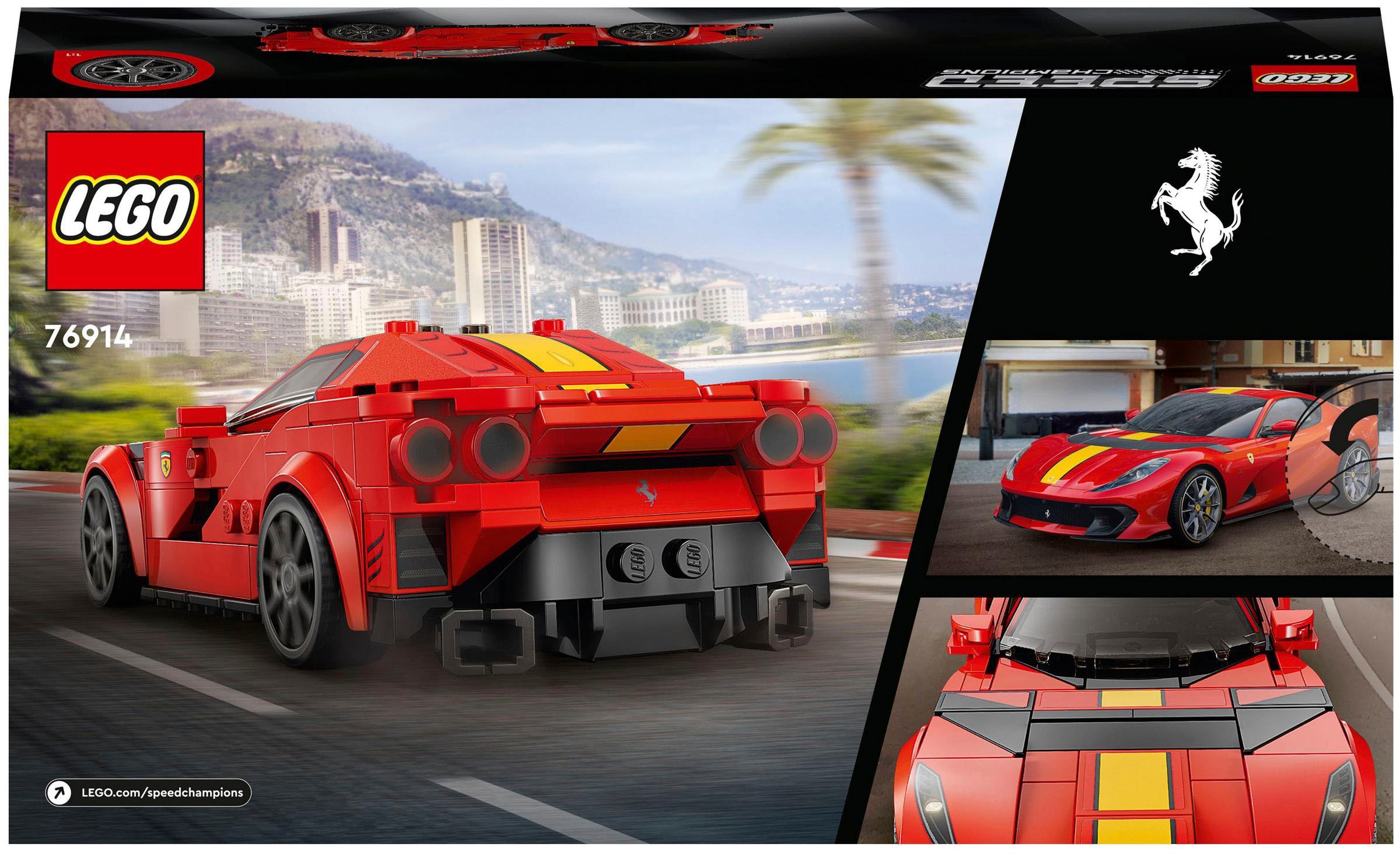 LEGO® Konstruktionsspielsteine »Ferrari 812 Competizione (76914), LEGO®Speed Champions«, (261 St.)