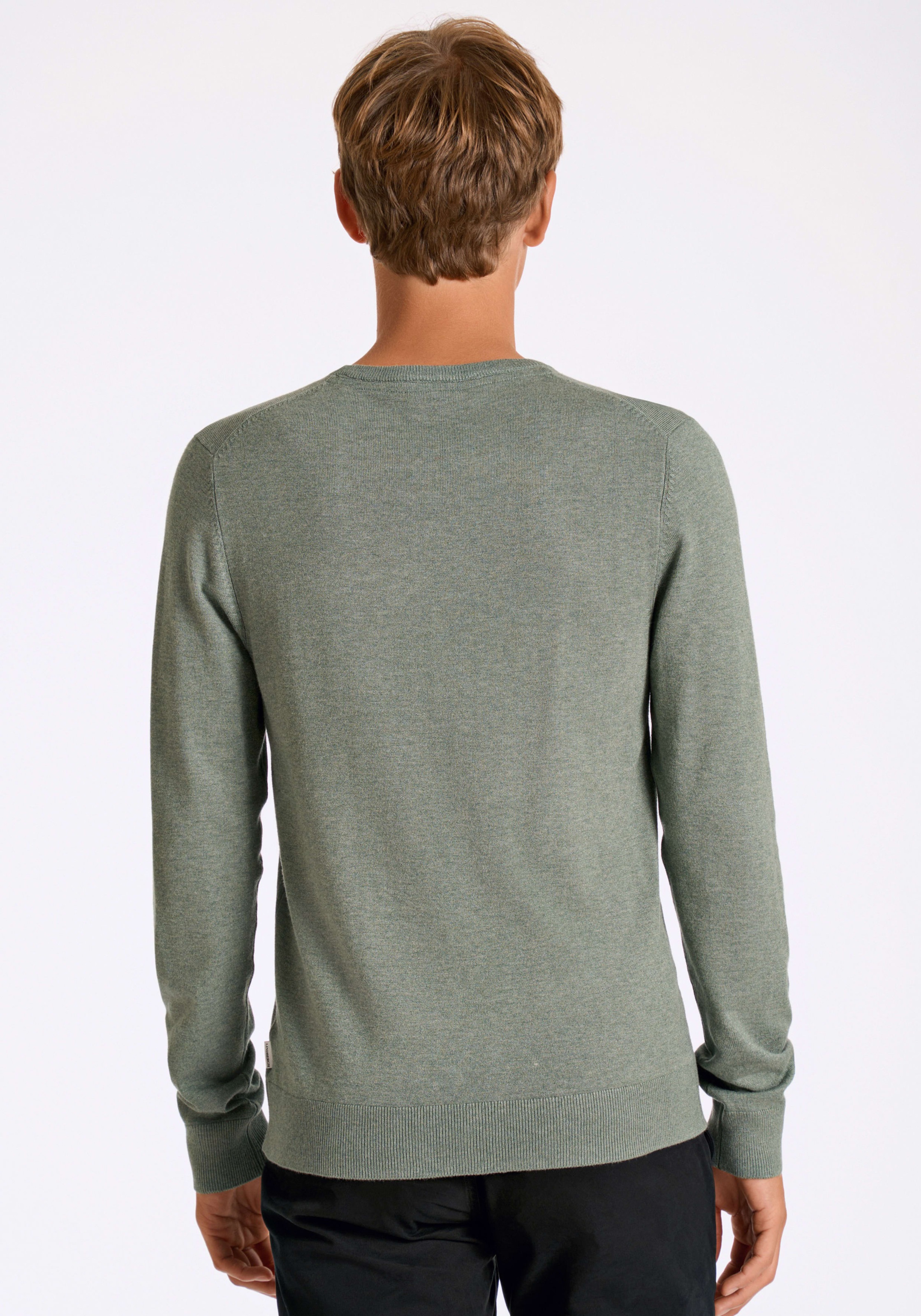 LINDBERGH Strickpullover mit Logo-Stickerei günstig online kaufen