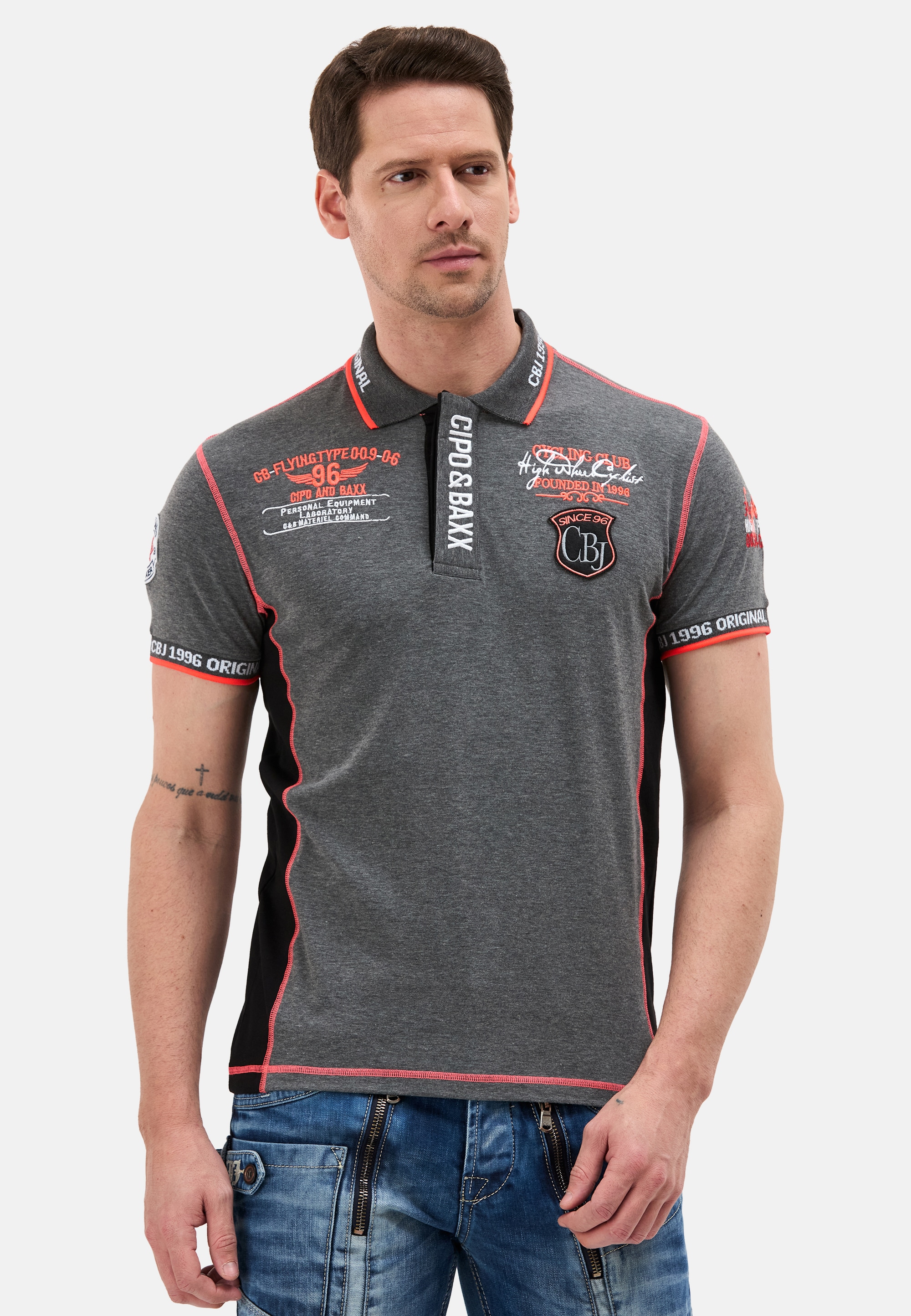 Cipo & Baxx Poloshirt günstig online kaufen
