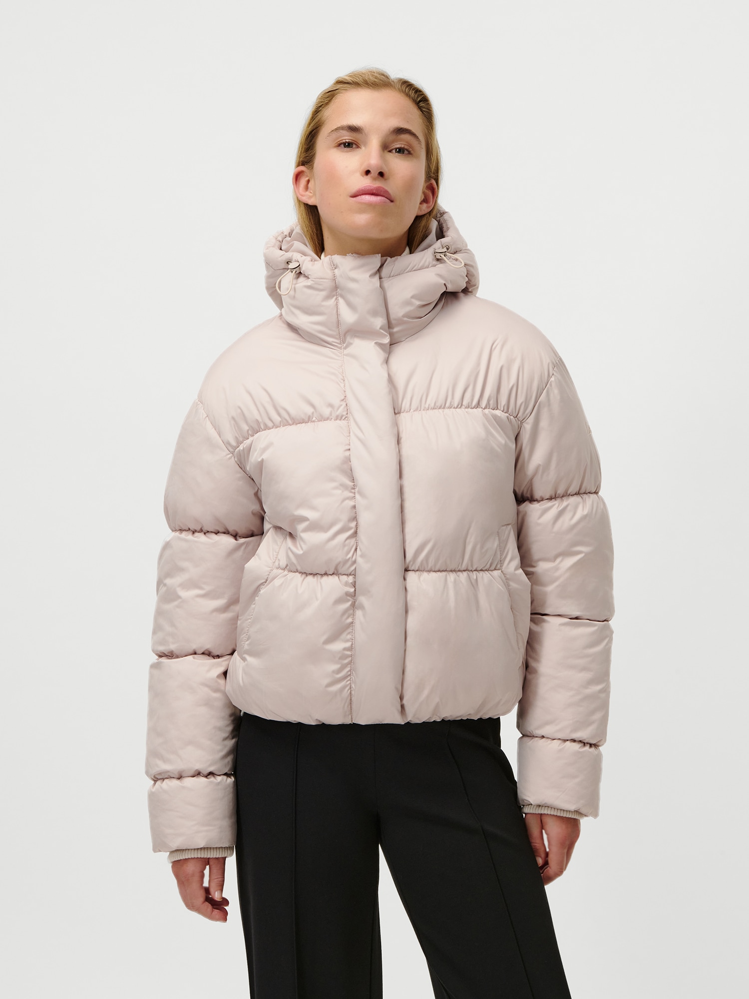 LeGer Steppjacke "Viveka, LeGer by Lena Gercke" mit Kapuze Cropped, mit Ruc günstig online kaufen