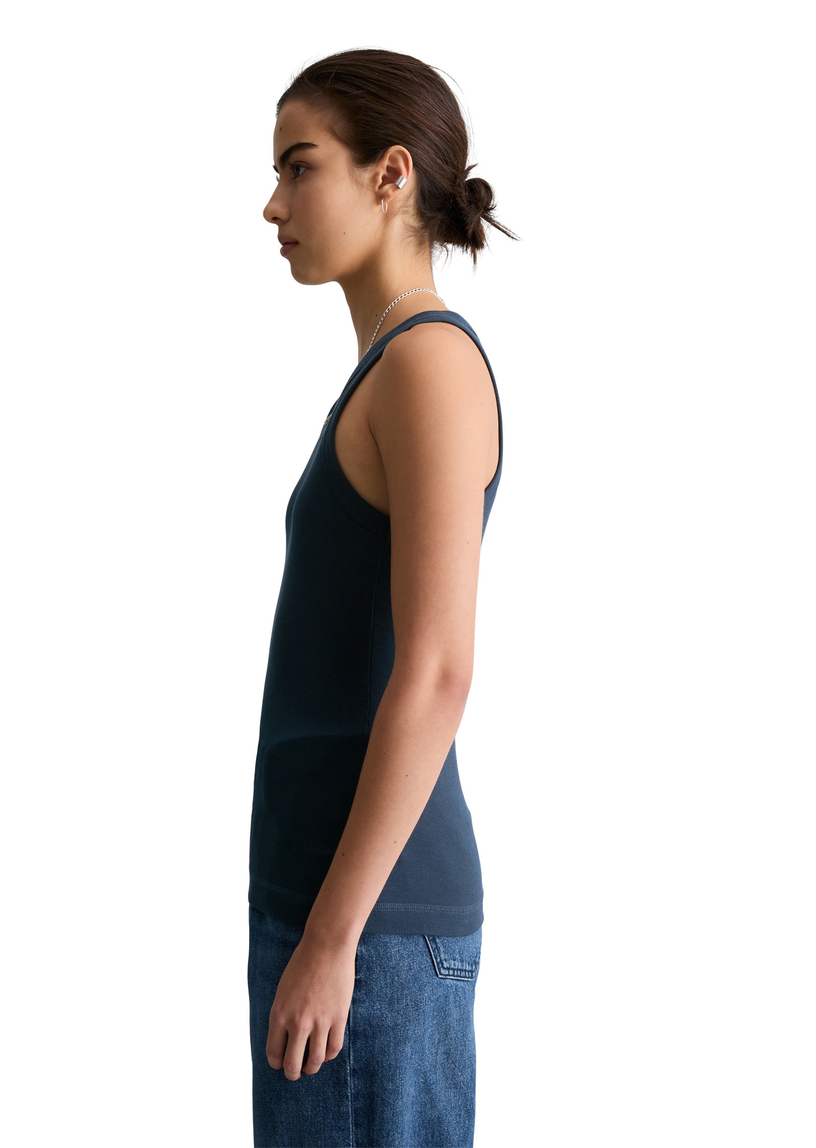 Marc O'Polo DENIM T-Shirt »aus Bio-Baumwoll-Stretchjersey«