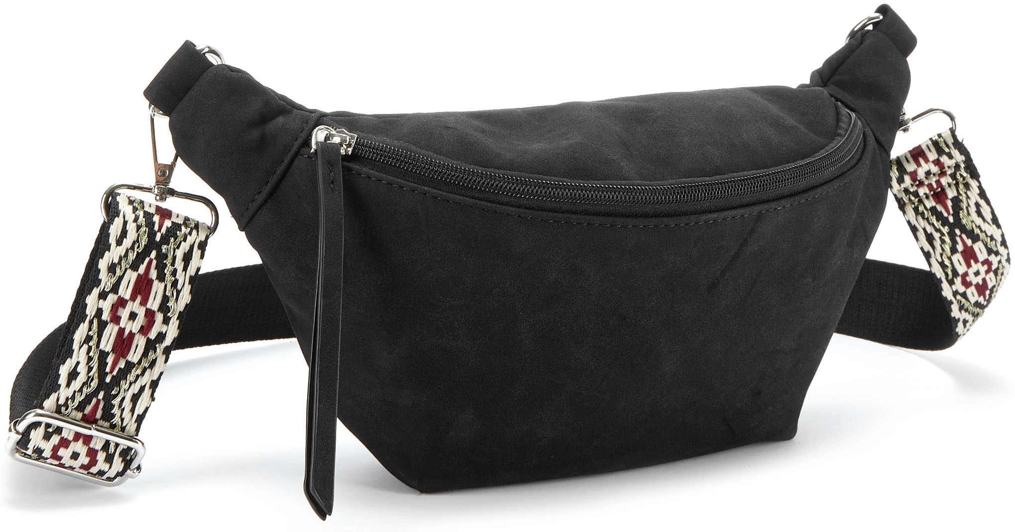 Vivance Bauchtasche "Umhängetasche, Hüfttasche, Crossbody Bag, Gürteltasche" Handtasche Damen zum Umhängen mit austauschbarem Schulterriemen VEGAN