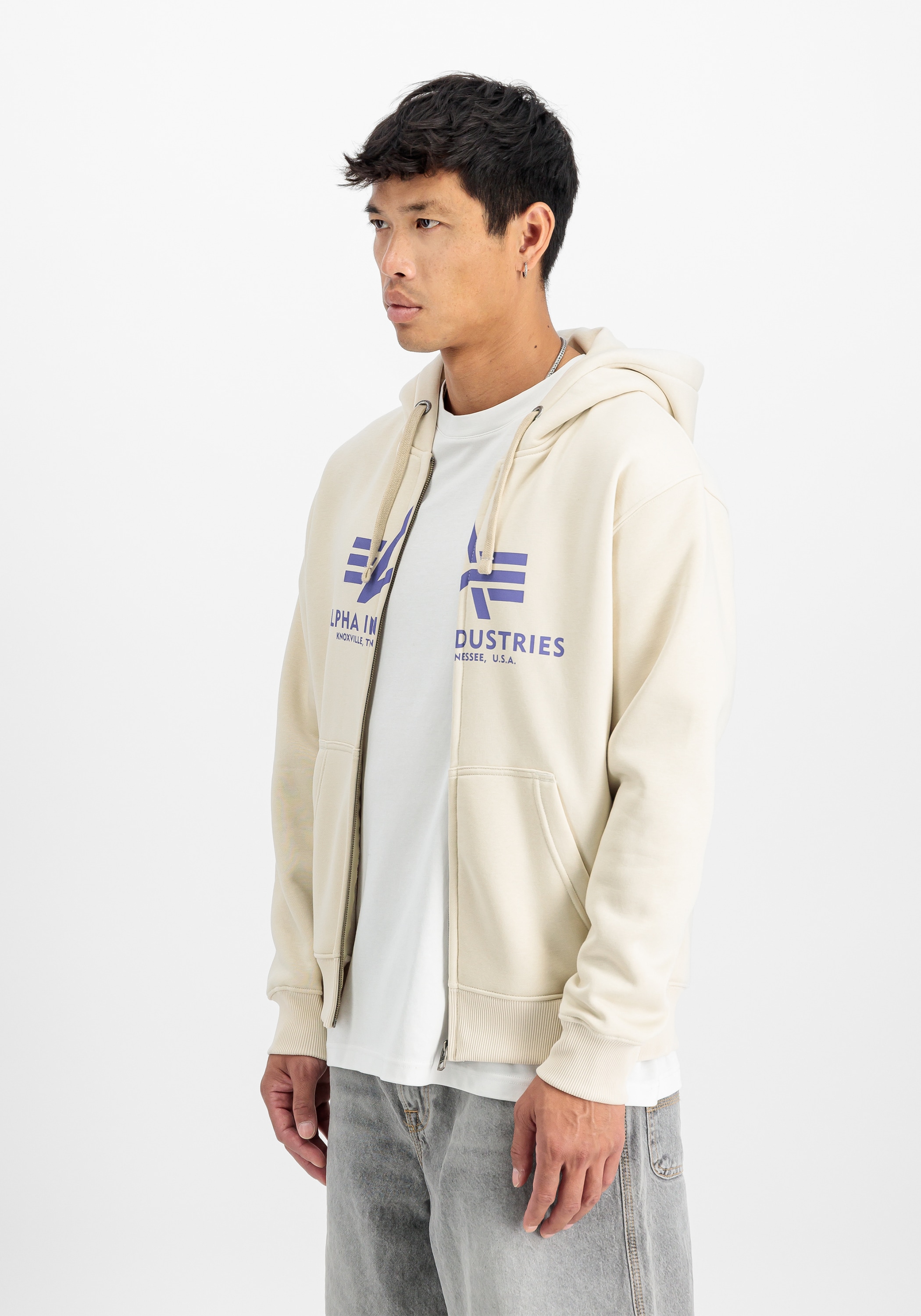 Alpha Industries Hoodie "Alpha Industries Men - Hoodies Basic Zip Hoodie" günstig online kaufen