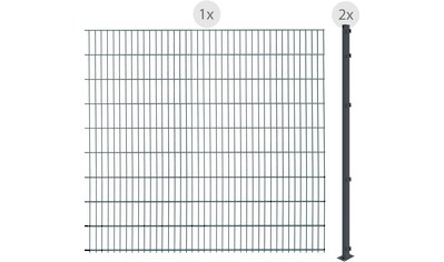 Doppelstabmattenzaun »EASY 183 zum Aufschrauben«
