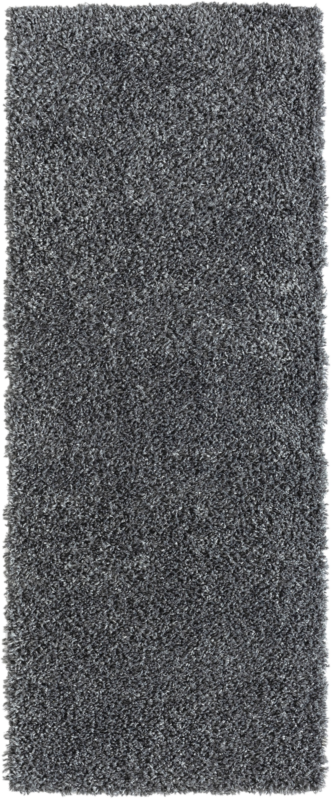 Myflair Möbel & Accessoires Hochflor-Läufer »My Shaggy«, rechteckig, 37 mm Höhe, Shaggy, Uni Farben, leicht glänzend, Microfaser, extra flauschig