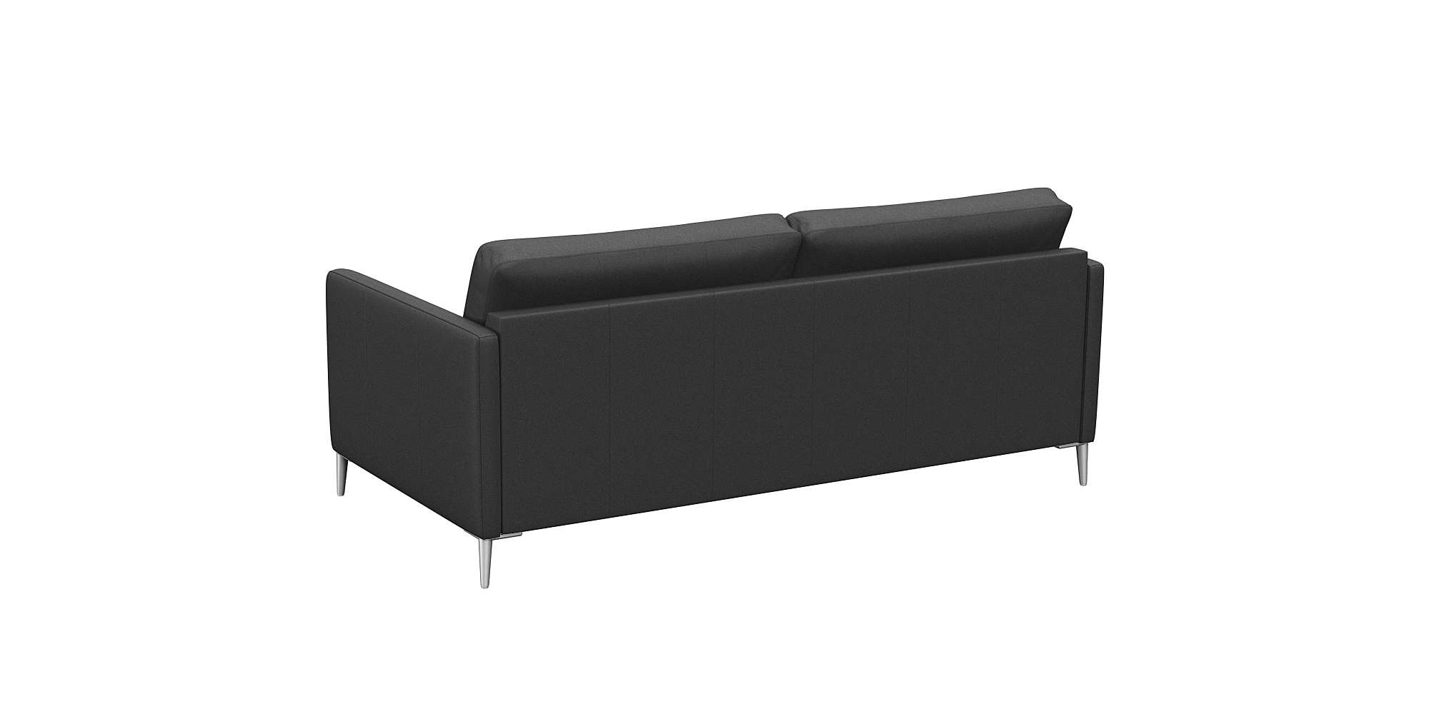 FLEXLUX 2,5-Sitzer »Fiore, super Sitzkomfort durch Kaltschaum im Sitz«, schmale Armlehnen, Füße Alu