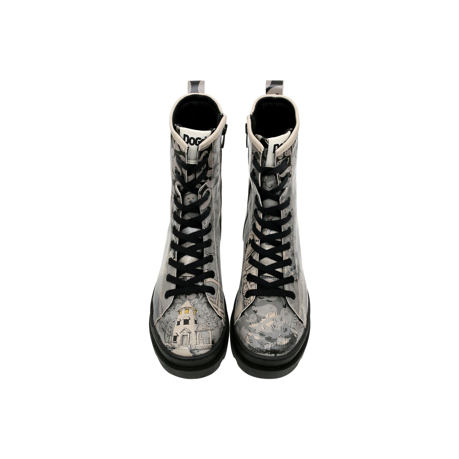 DOGO Stiefelette »Gisele Spooky Town Damen Stiefel / Female«, Vegan