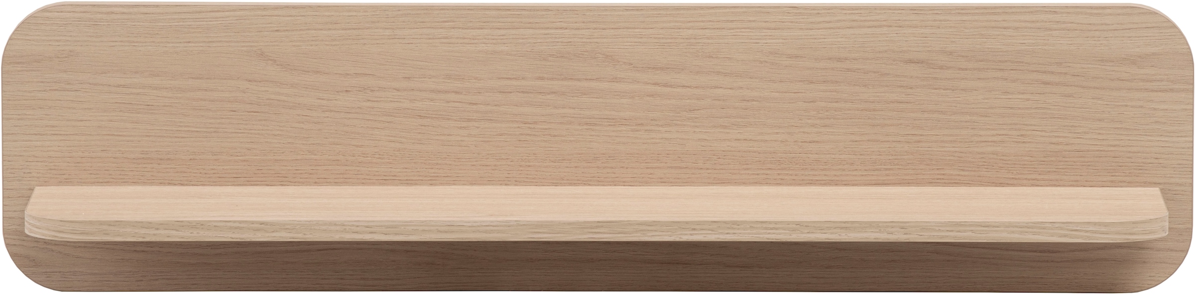 Home affaire Wandregal »Torsby, modernes Wandboard Wandhalter mit Ablagefläche, 90 cm breit« vielseitig einsetzbares Hängeregal, abgerundete Ecken