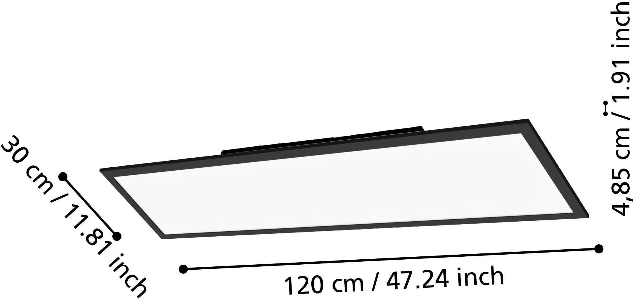 EGLO LED-Deckenleuchte »SALOBRENA-Z«,  in schwarz aus Alu / inkl. LED fest integriert - 33,5 Watt