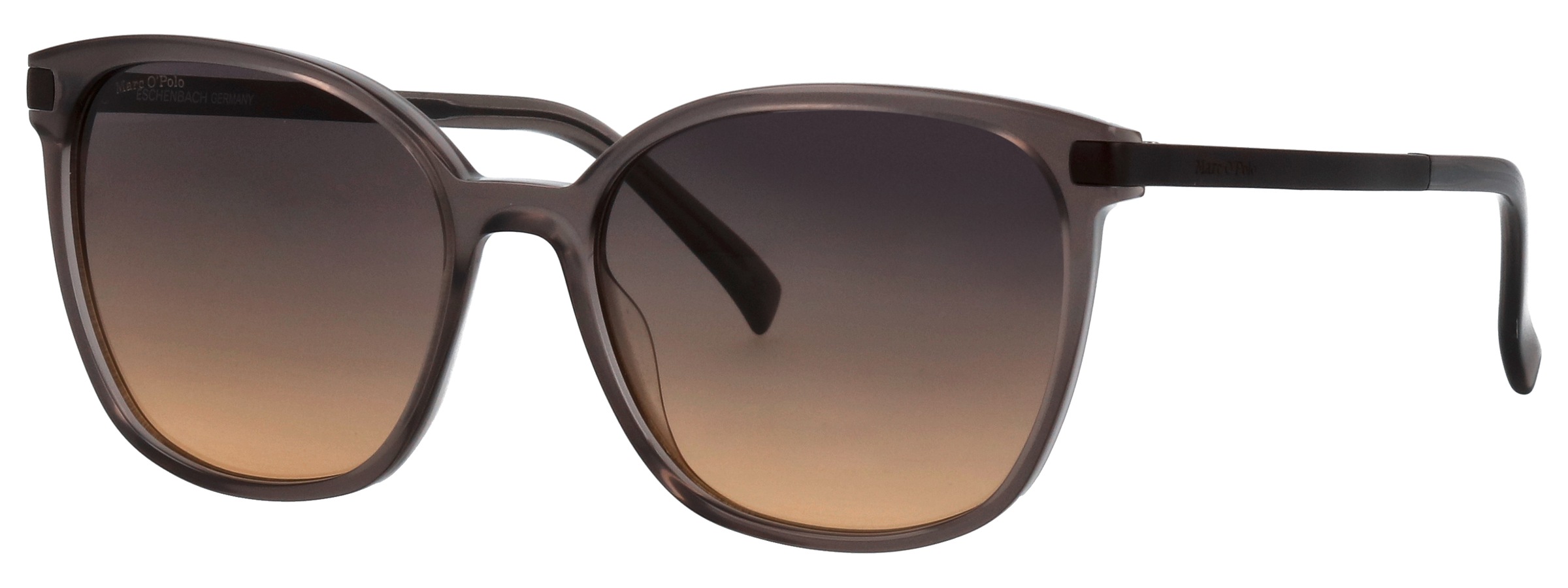 Sonnenbrille MARC O'POLO "Marc O'Polo EYEWEAR Sonnenbrille", Damen, braun (milky graubraun), Sonnenbrillen Sonnenbrille