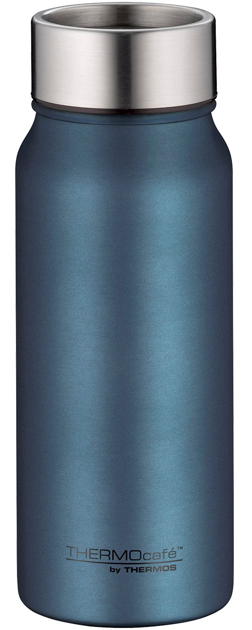 THERMOCAFÉ Thermobecher "TC DRINKING MUG, absolut dicht, spülmaschinenfest", Ø 7,5cm x 21cm, 500ml, 1 Stk.night blau mat, Trinkgefäße, 0,5l, 9h heiß