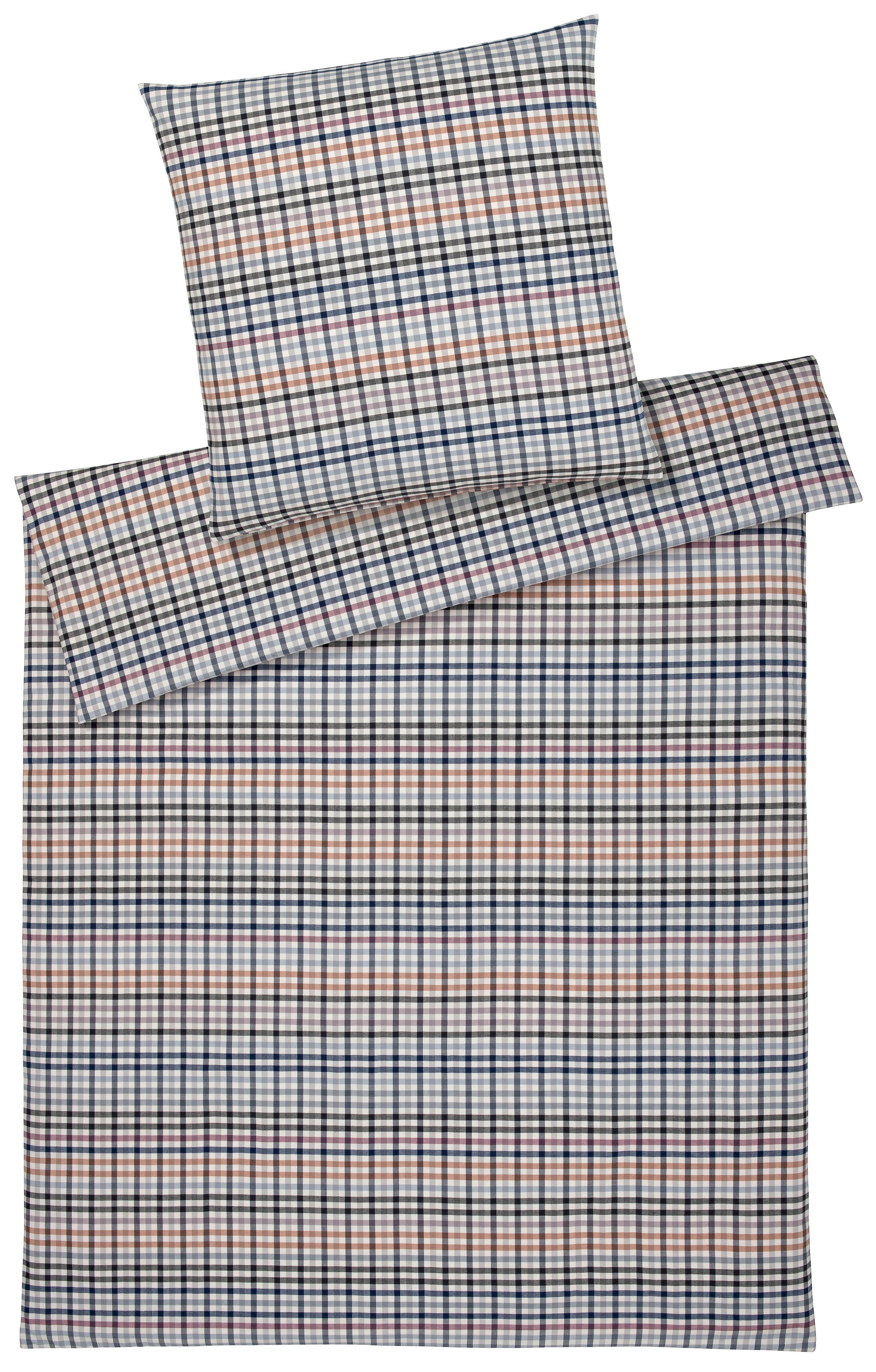 Elegante Bettwäsche "Aberdeen" 2 Stk. tlg. angenehmes Hautgefühl günstig online kaufen