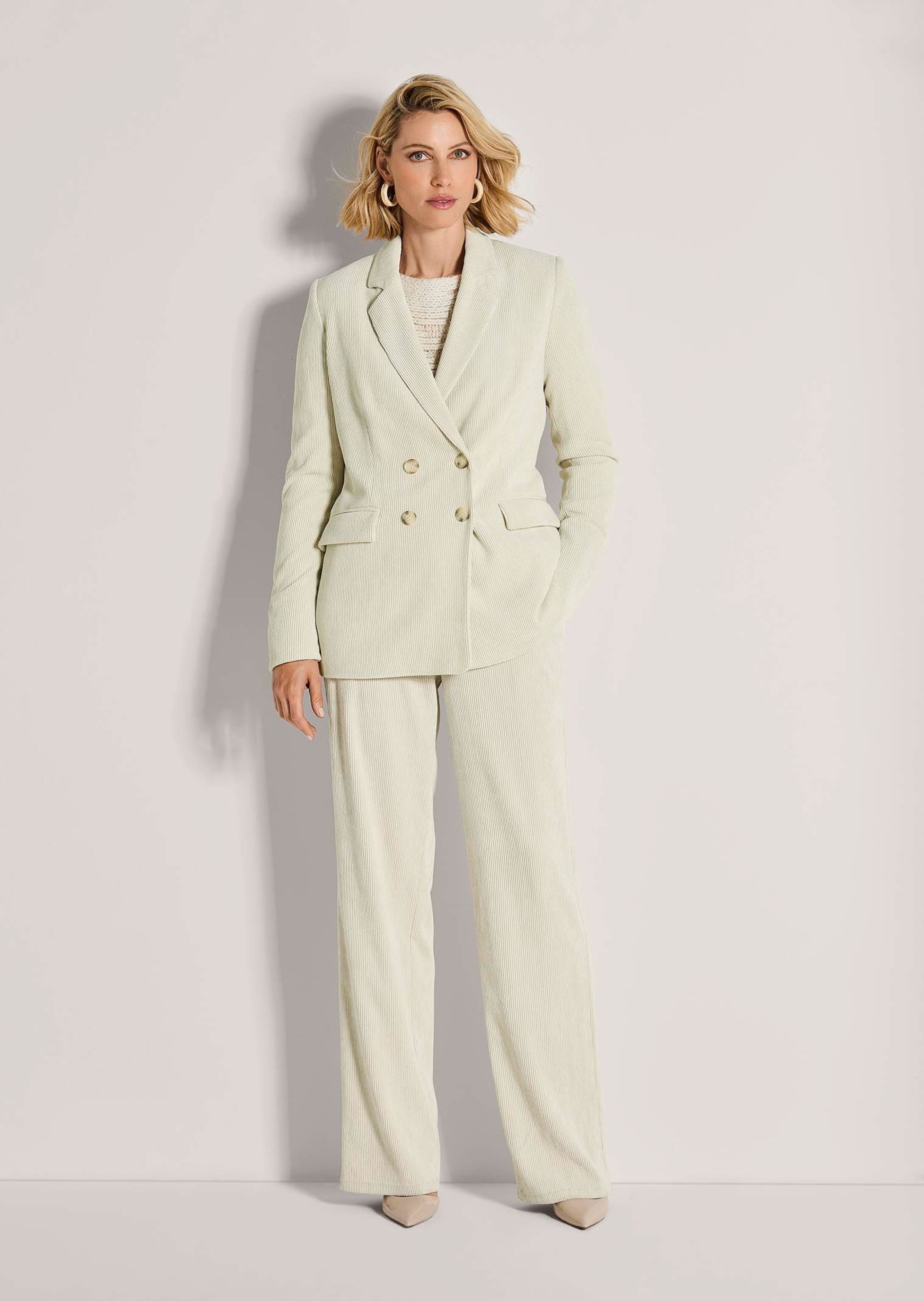 MADELEINE Jackenblazer "Cordblazer Moderner Businessblazer mit Reverskragen günstig online kaufen