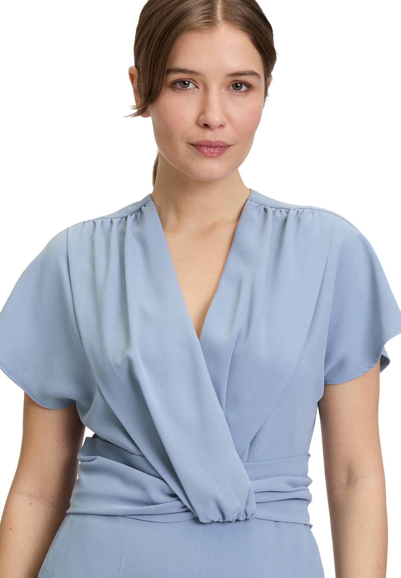 Vera Mont Overall »Vera Mont Damen Jumpsuit mit Raffung«, (1 tlg.), Bunddetail