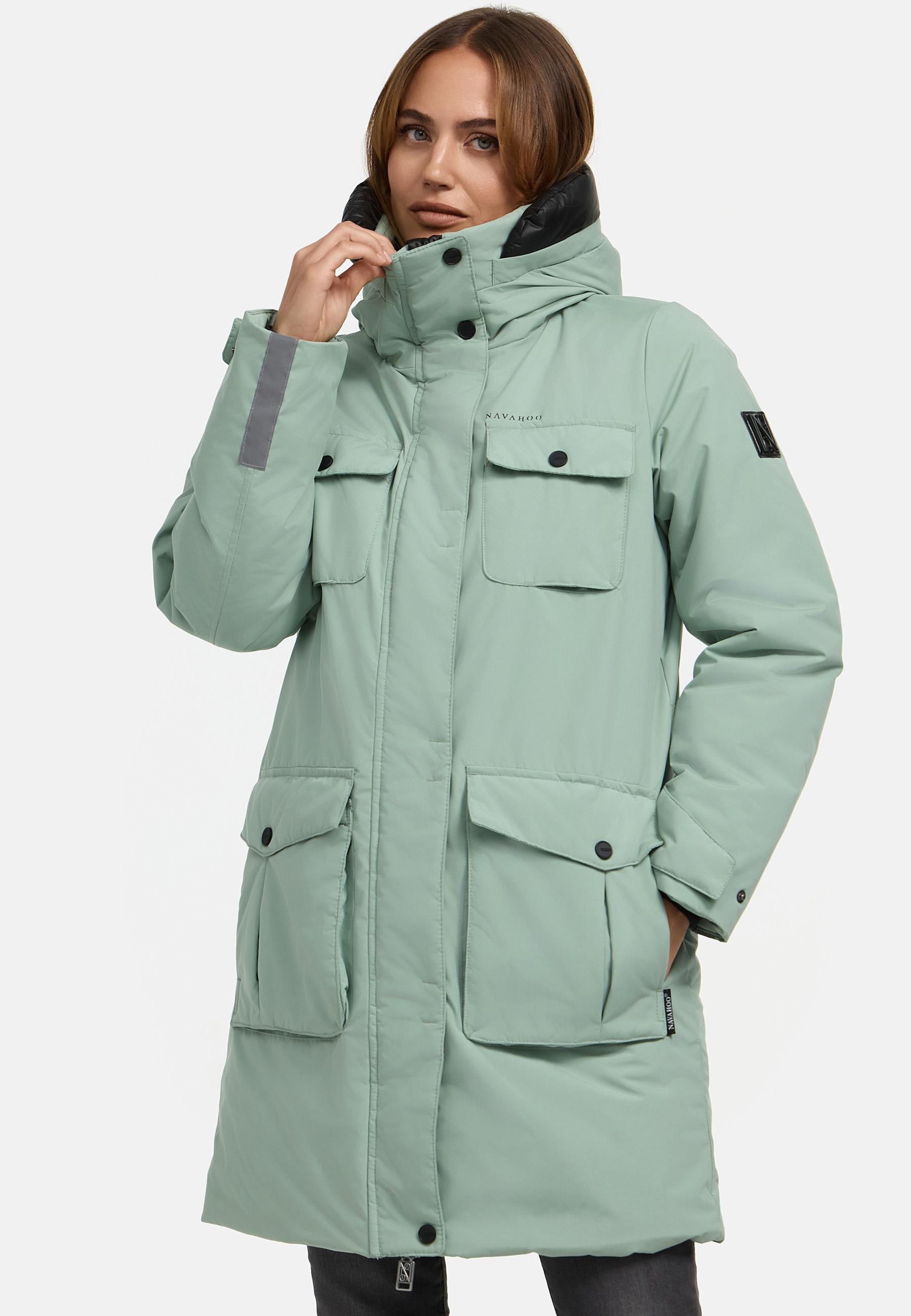 Navahoo Winterjacke »Eissturm 14«, mit Kapuze, Wasserabweisende Jacke mit Kapuze