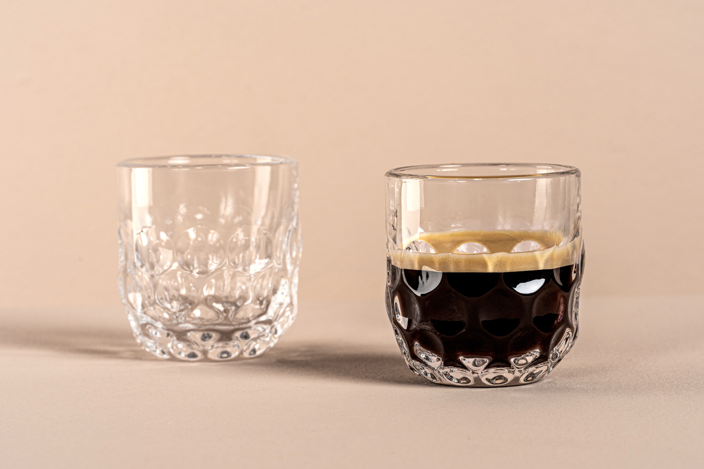 LEONARDO Espressoglas "GOCCE, 90 ml, 6er-Set" 1. Variante, mit Tropfenrelie günstig online kaufen