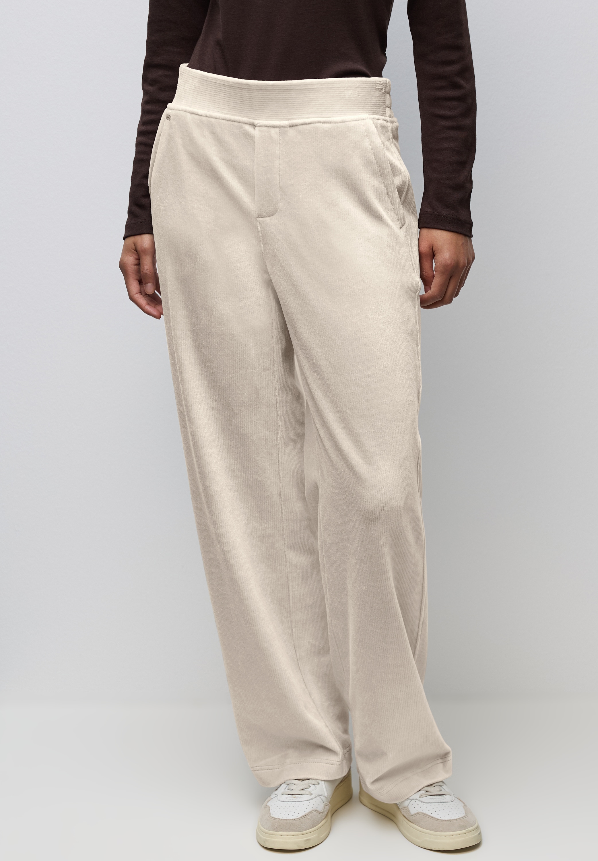 STREET ONE Cordhose, High Waist günstig online kaufen