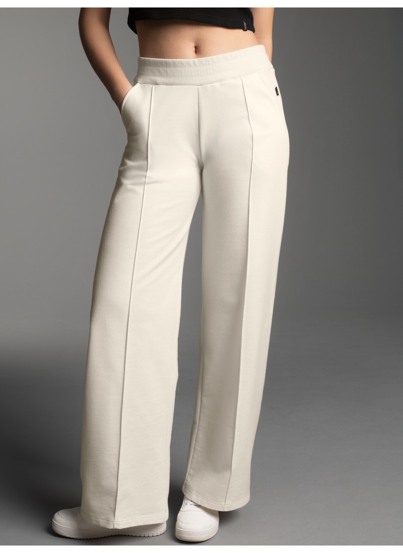 Trigema Jerseyhose »TRIGEMA Jogginghose mit weitem Bein«, (1 tlg.)