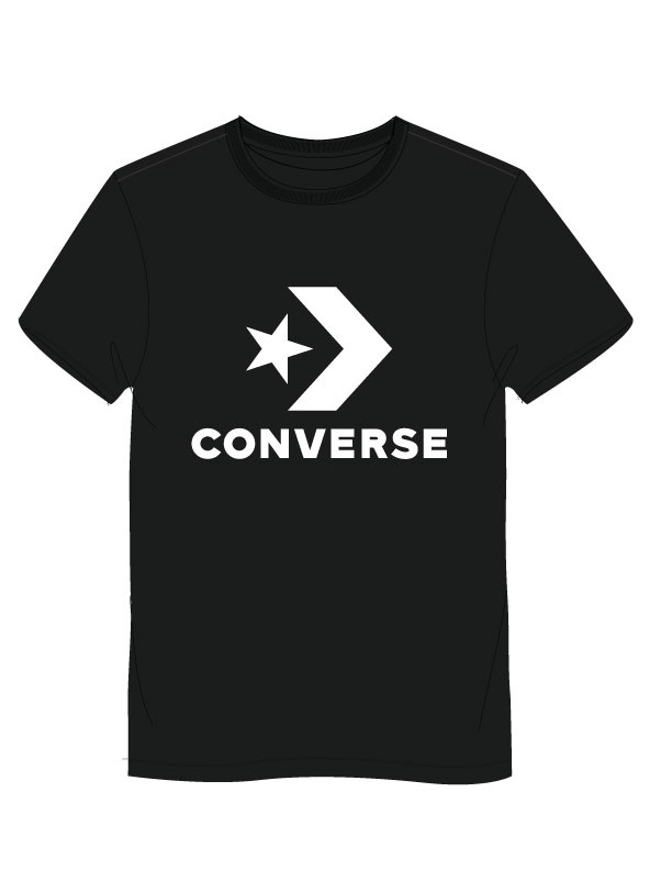 Converse T-Shirt »Unisex GO-TO STAR CHEVRON LOGO STANDARD-FIT«, (1 tlg.), Unisex