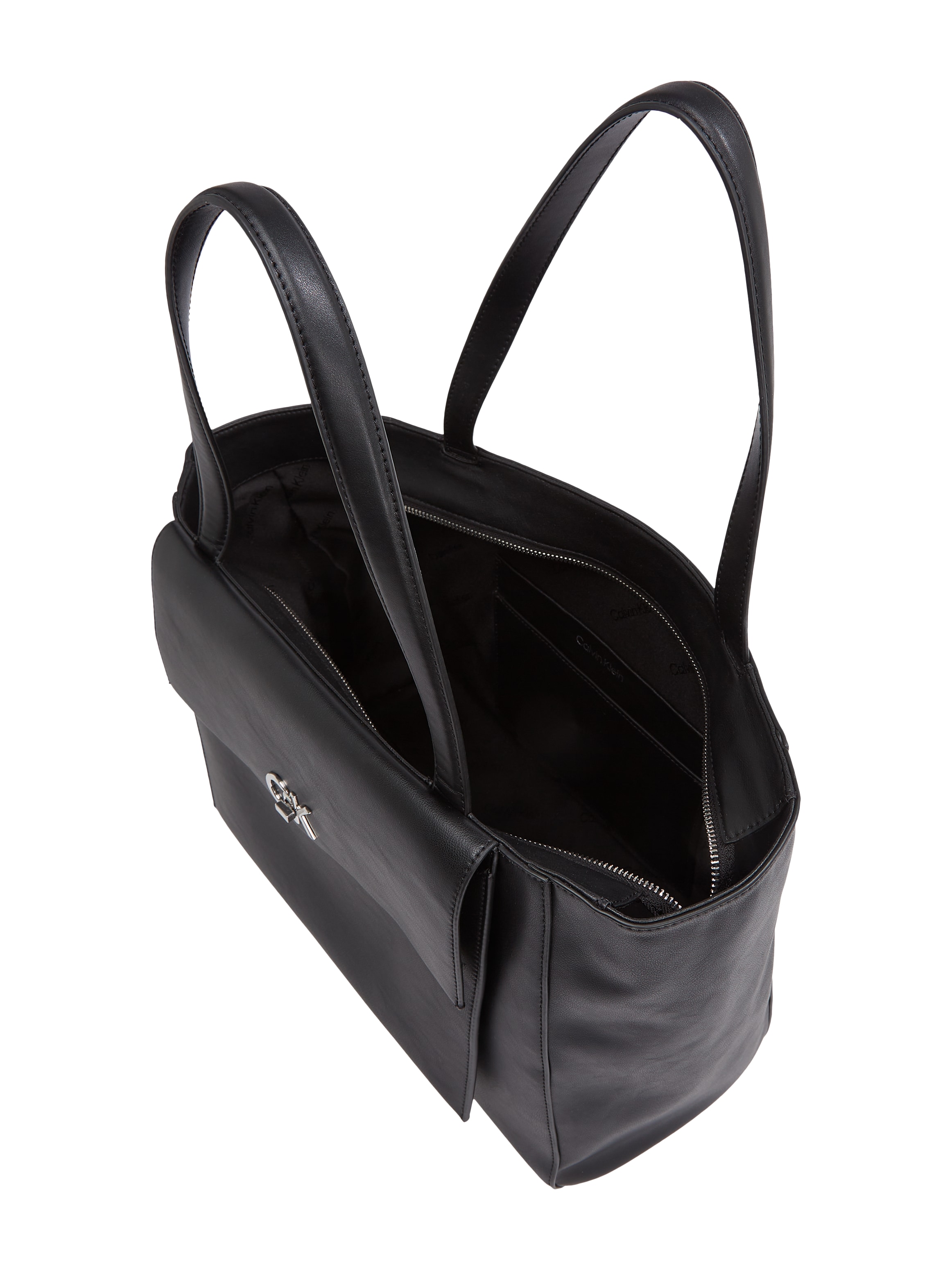 Calvin Klein Shopper »CK MEDIUM SHOPPER W/POCKET«, Henkeltasche, große Umhängetasche mit Tragegriffen
