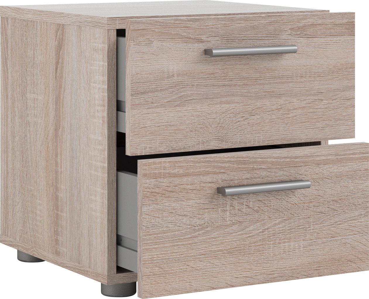 INOSIGN Nachtkommode »Pepe, Nachttisch, Nachtschrank, Beistelltisch,« mit 2 Schubläden, Breite 40, Höhe 42 cm