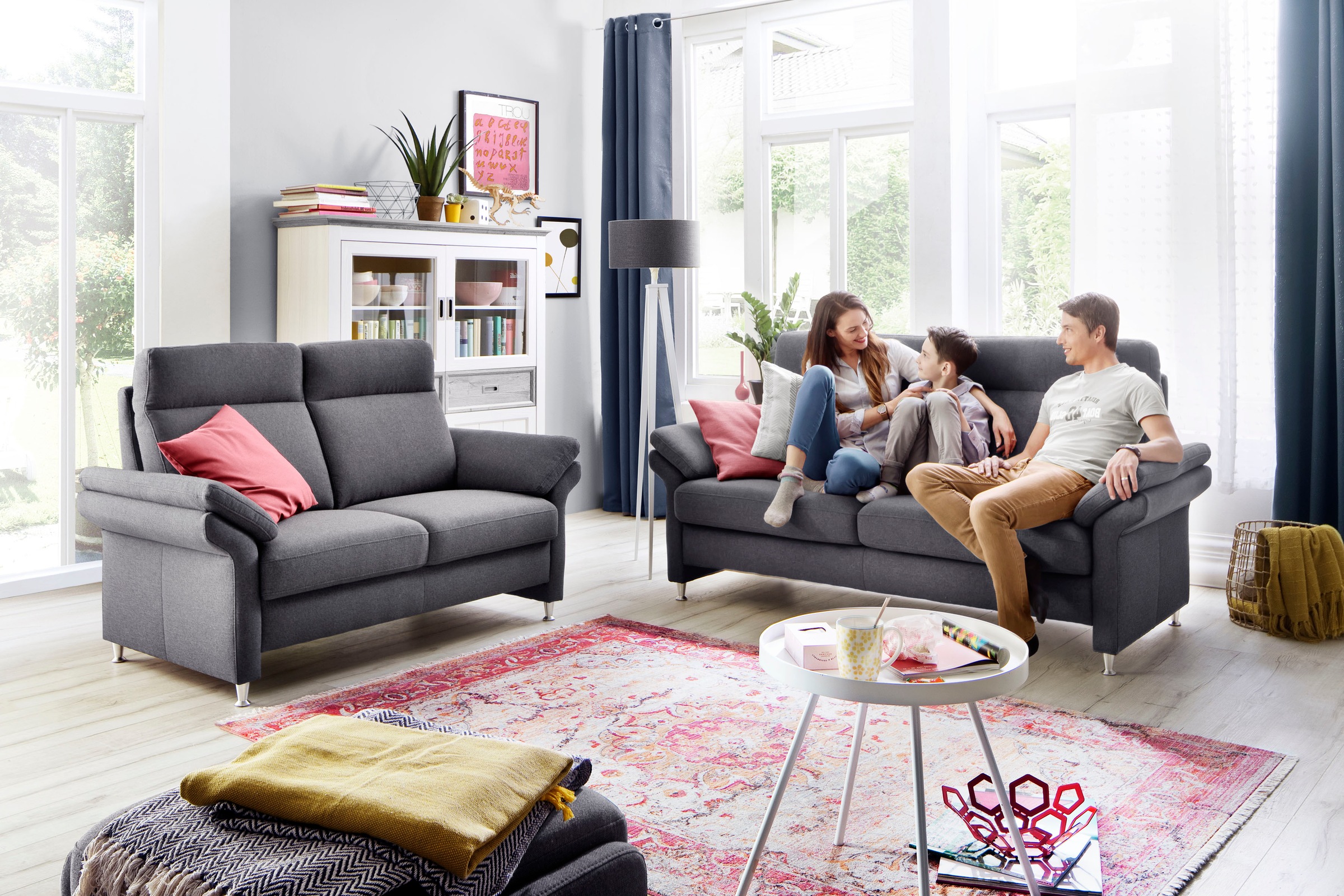 Home affaire 2-Sitzer »Mailand«, mit komfortablem Federkern-Sitz, wahlweise mit Move-Funktion