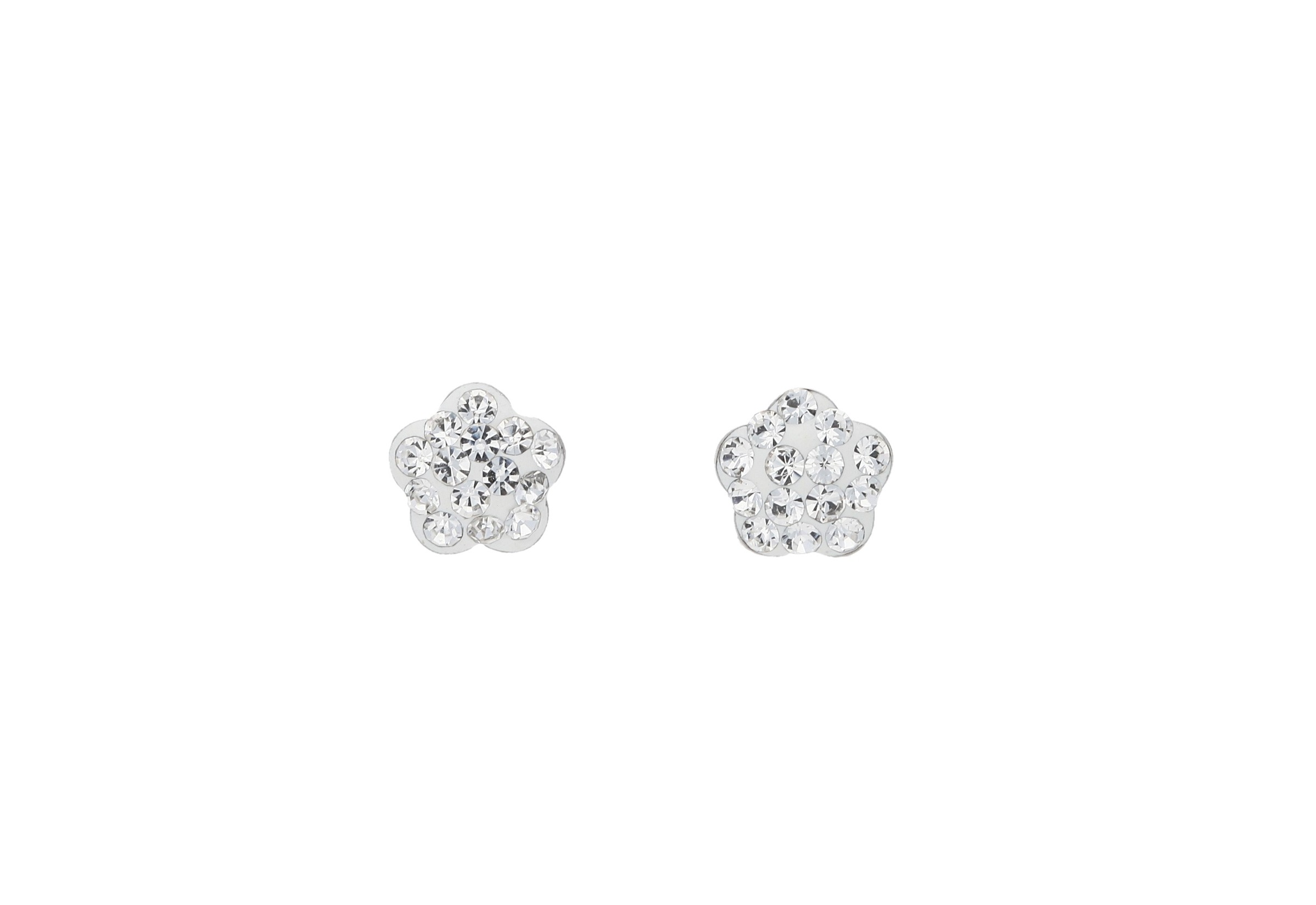 Vivance Flower Stud Earrings Silver 925 2