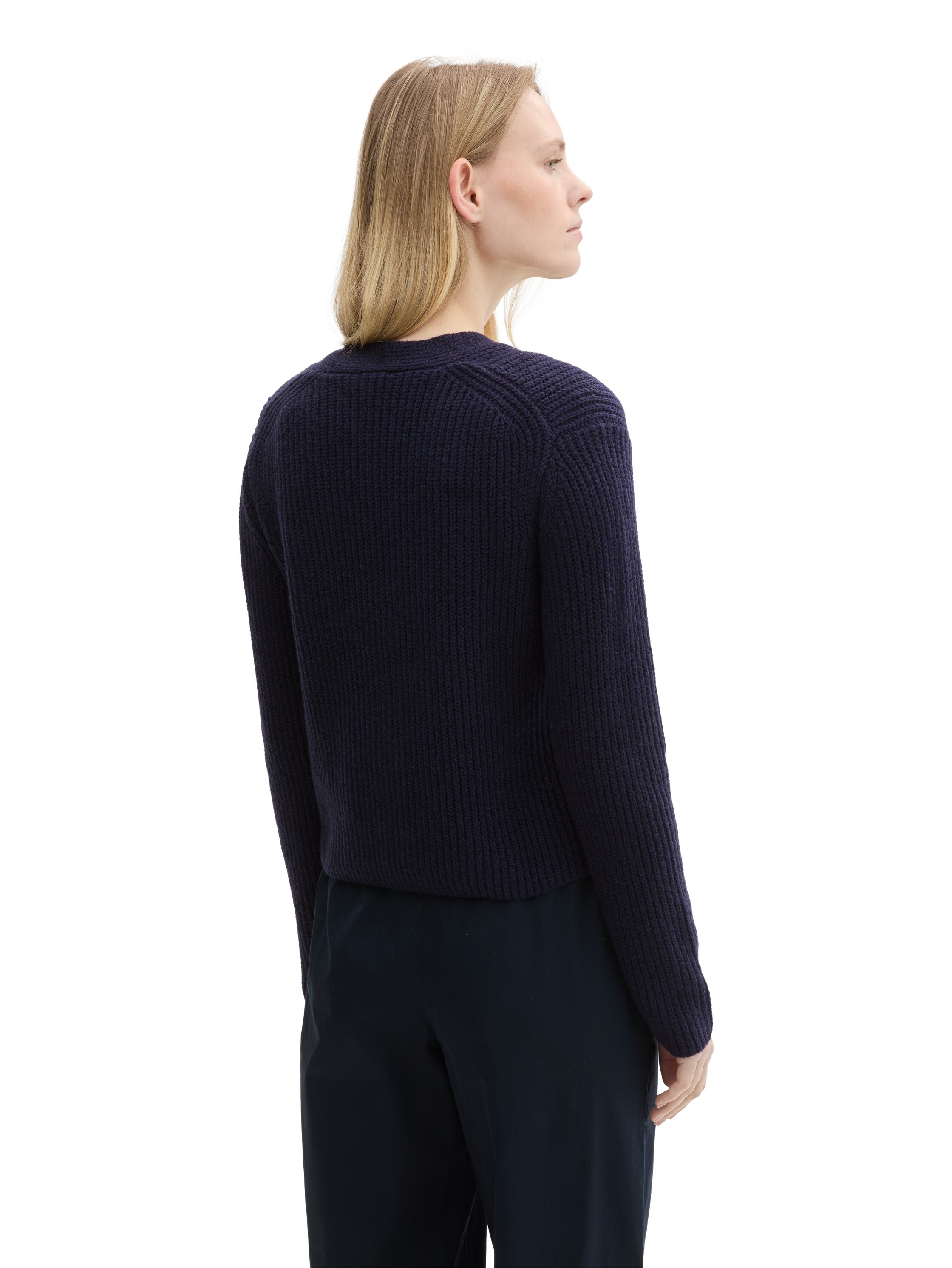 TOM TAILOR Strickjacke, mit Knopfleiste