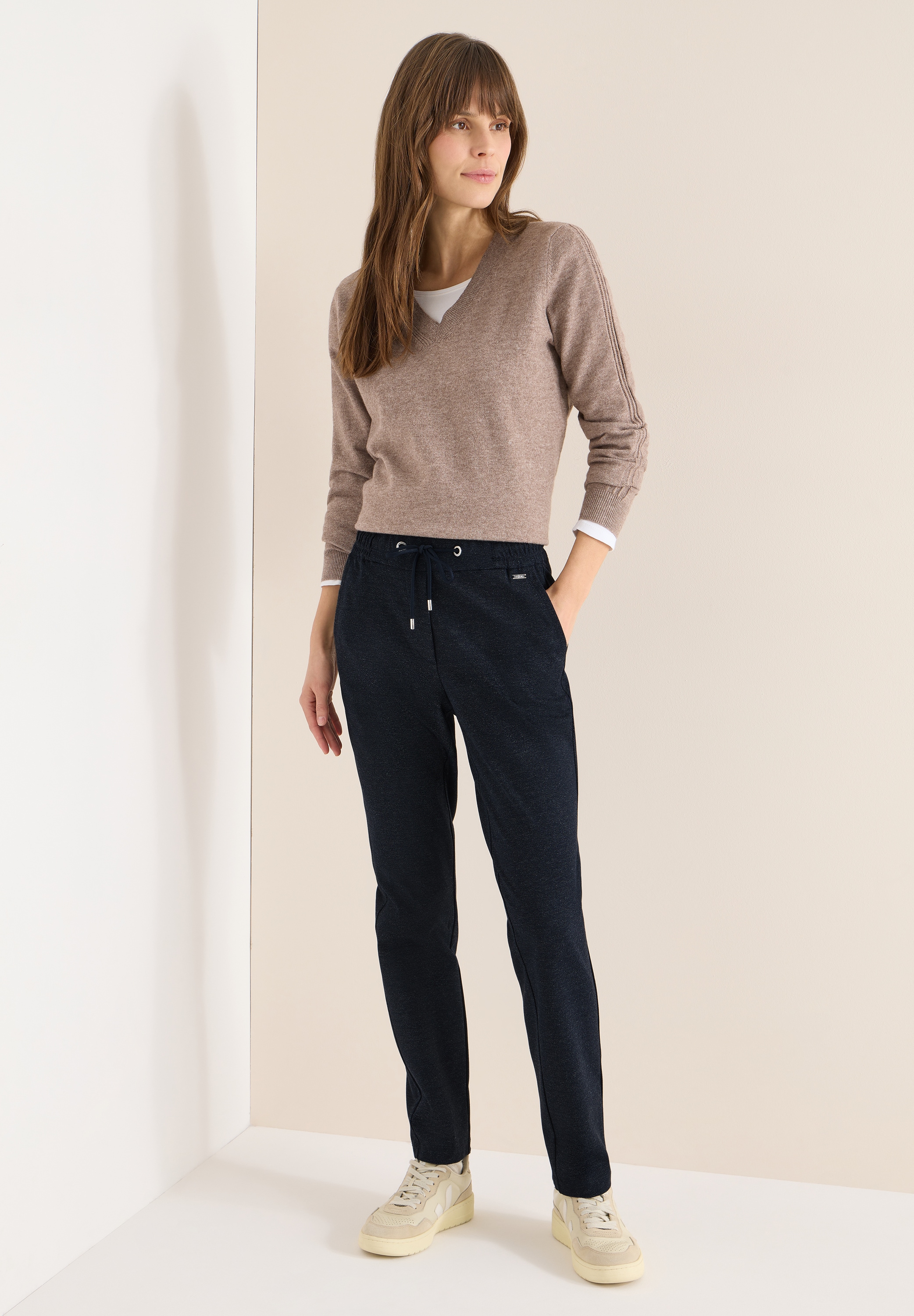 Cecil Jogger Pants  Elastikbund mit Tunnelzugbändern