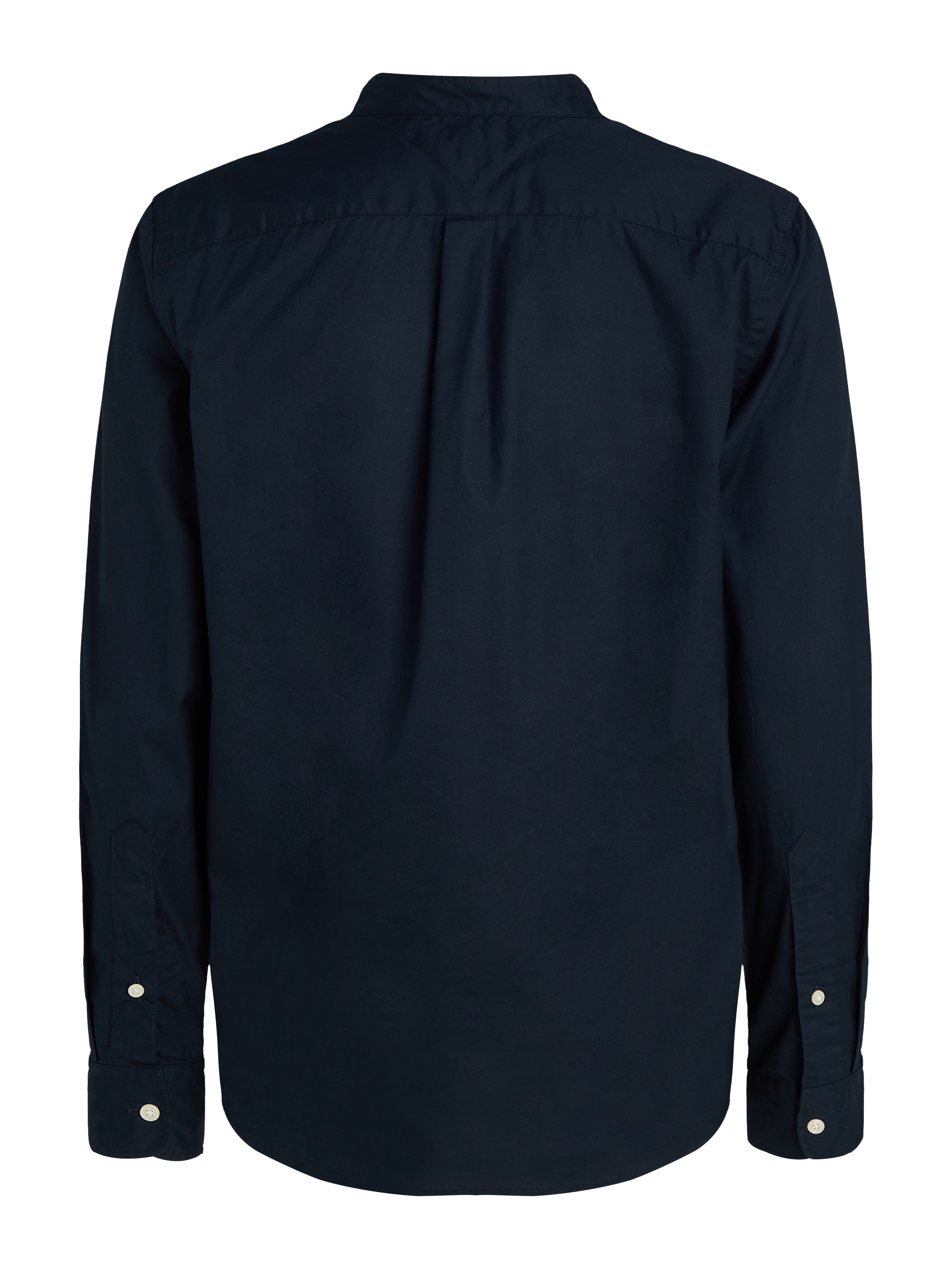 Tommy Hilfiger Langarmhemd »FLEX POPLIN SOLID MAO RF SHIRT«