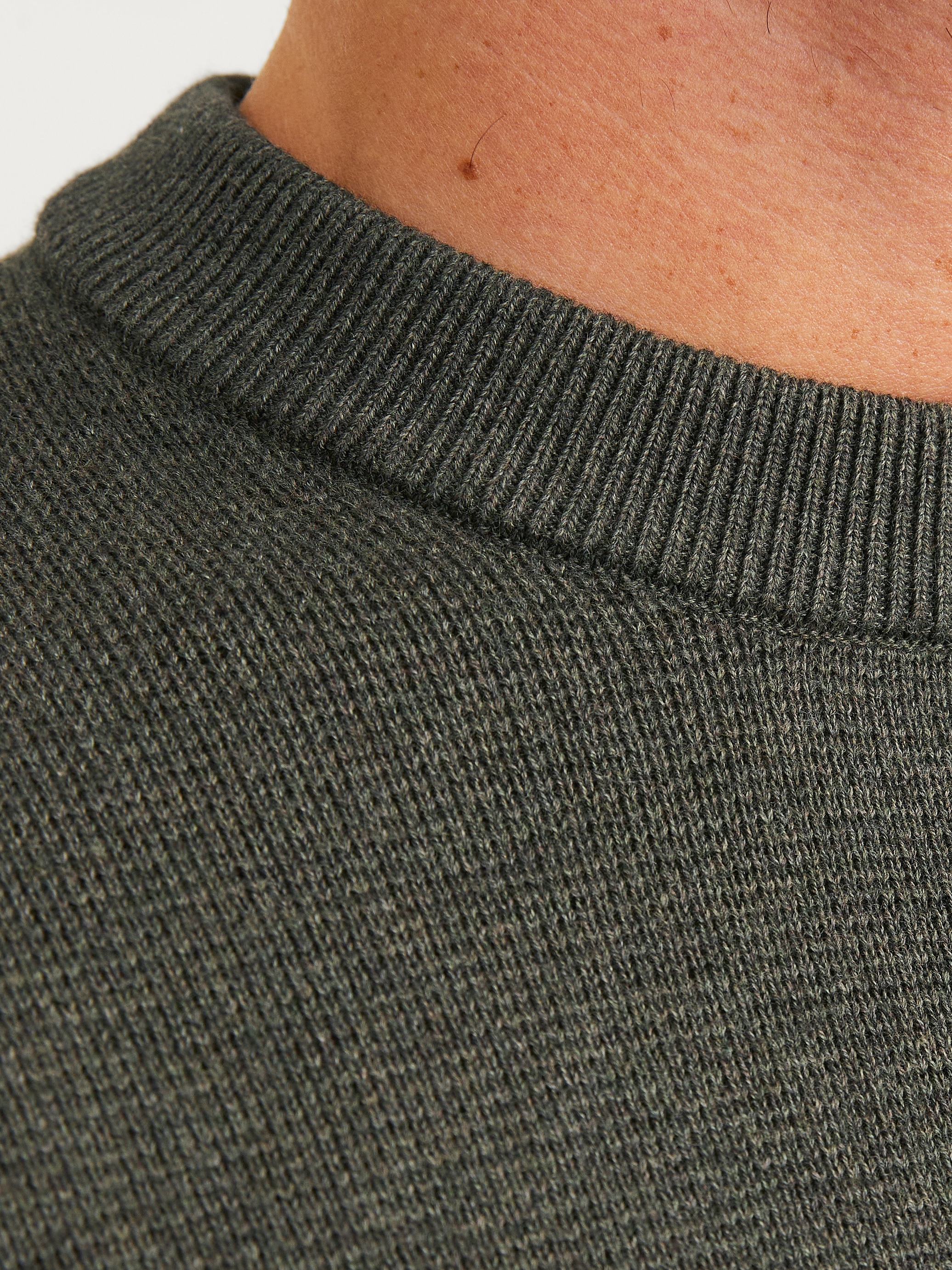 Jack & Jones Strickpullover »JPRBLAMILANO STITCH KNIT CREW NECK SN«