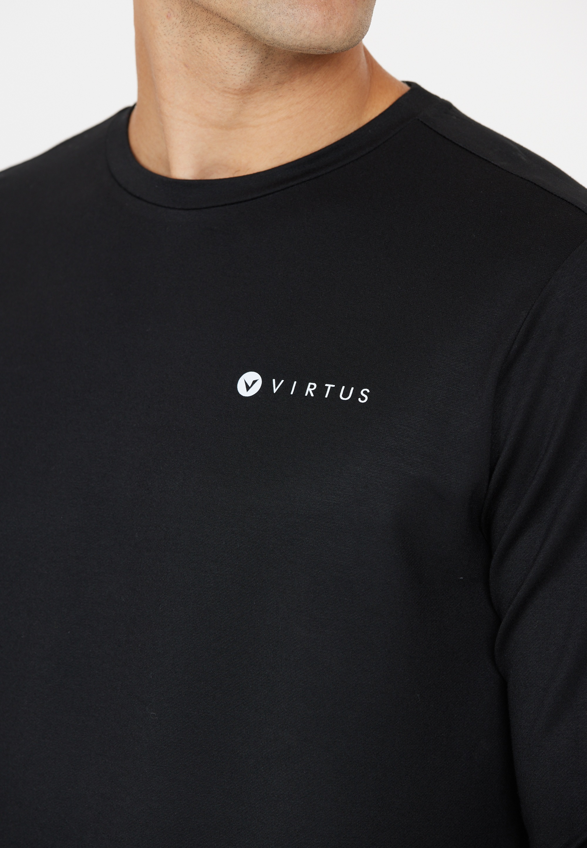 Virtus Sweatshirt »Brent«, aus angenehm weichem Materialmix