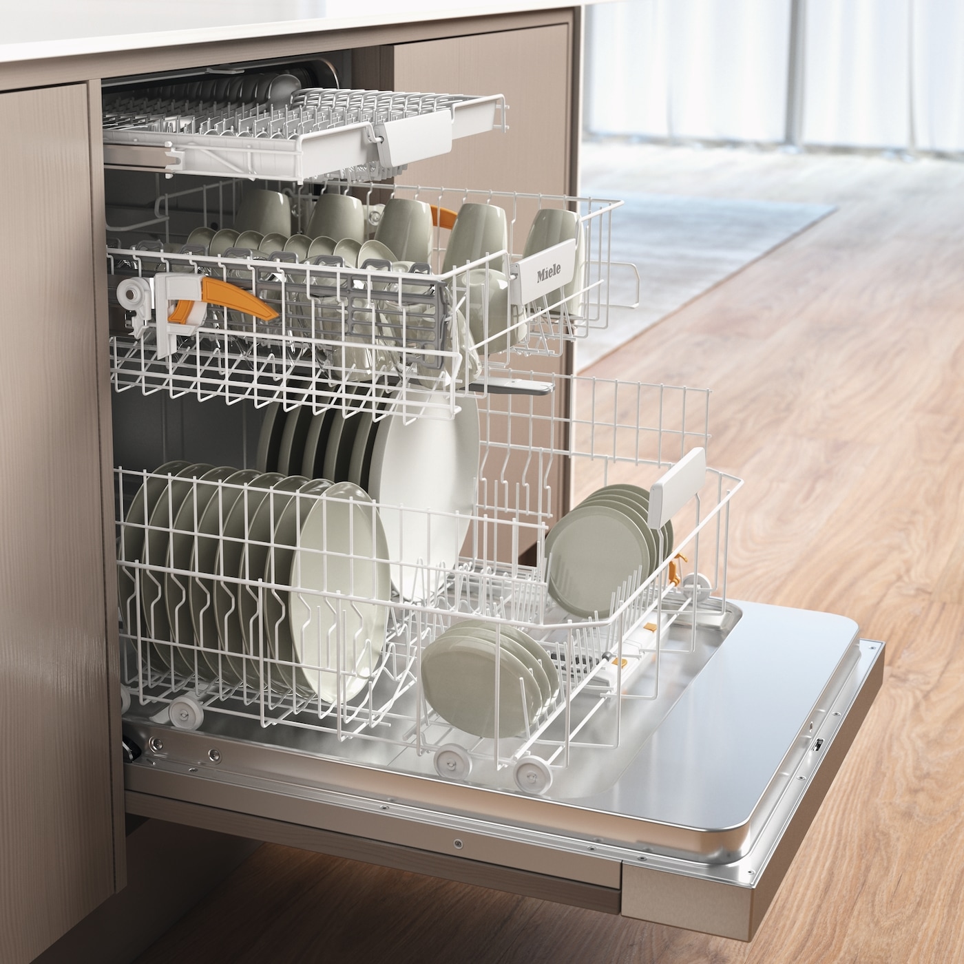 Miele teilintegrierbarer Geschirrspüler »G 5611 SCi Active«, 14 Maßgedecke