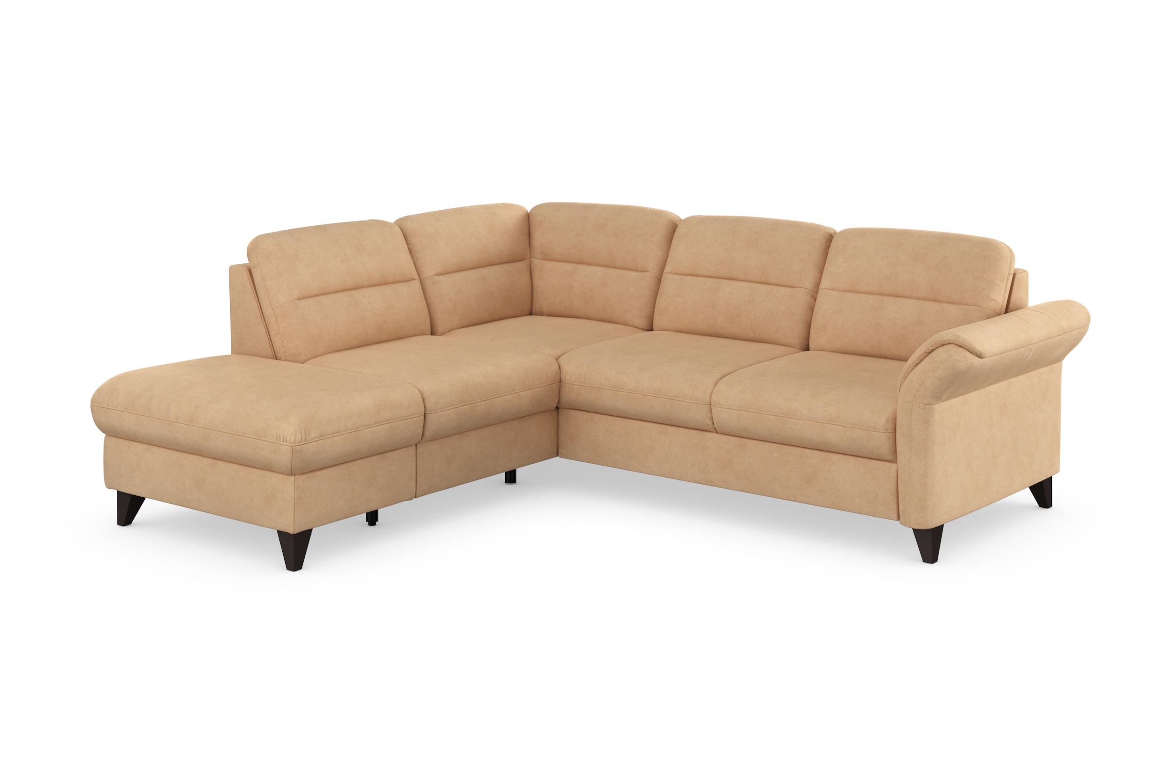 sit&more Ecksofa »Mellum L-Form« Federkern, wahlweise mit Bettfunktion, Stauraum und Armteilfunktion