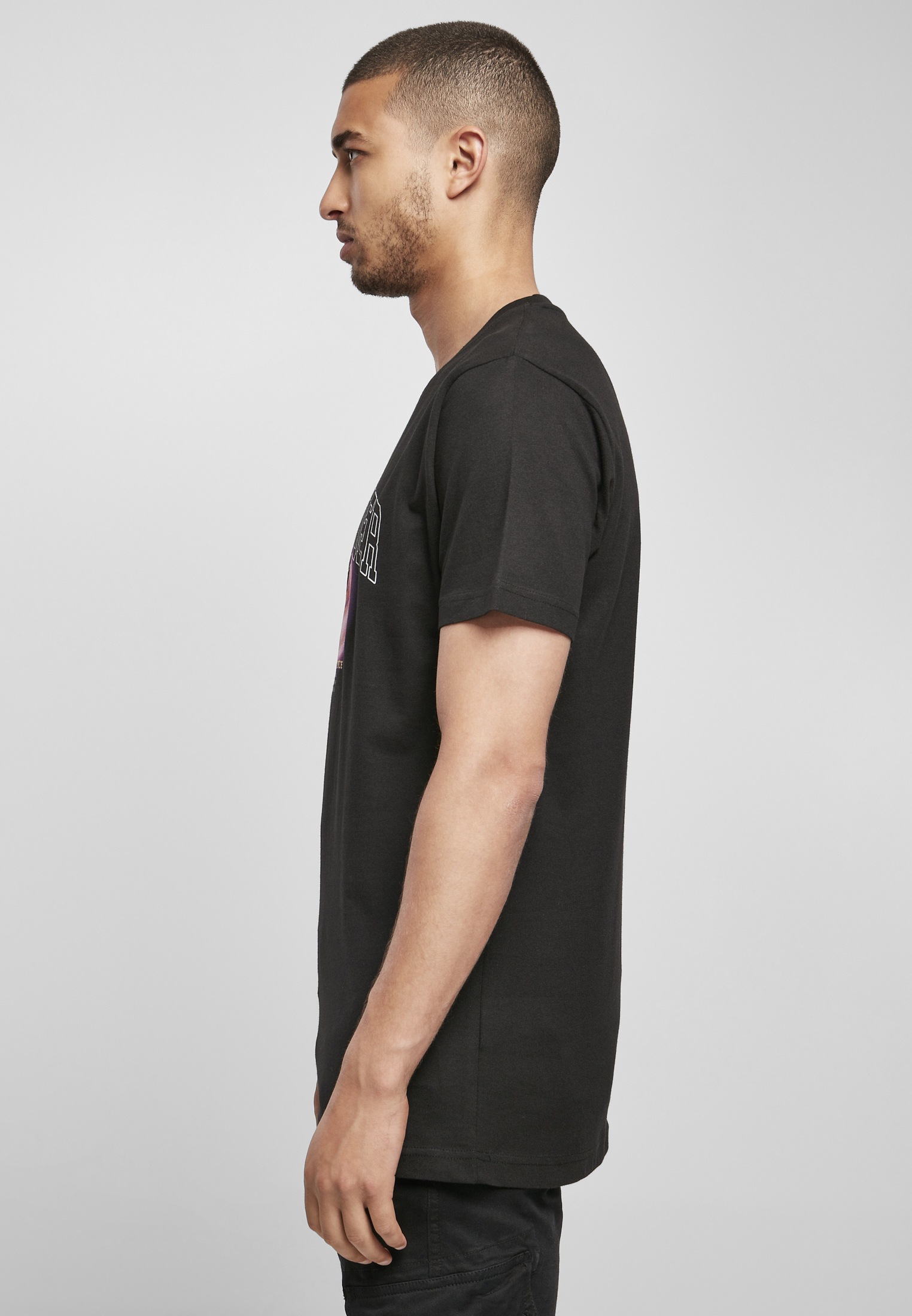 MisterTee Kurzarmshirt »Herren Ball Harder Tee«, (1 tlg.)