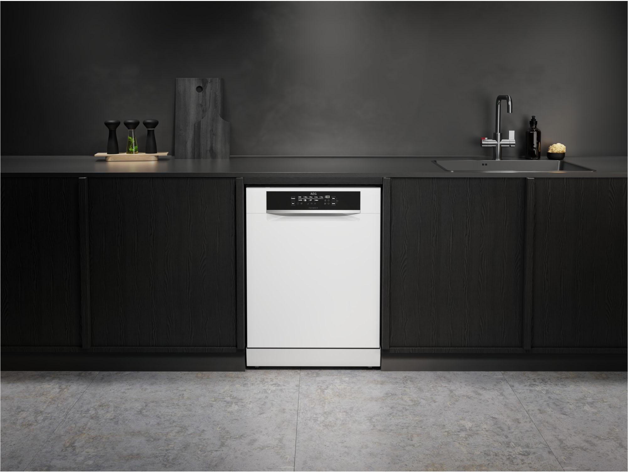 AEG Standgeschirrspüler 7000 »FFB75707PW«, 14 Maßgedecke, Aqua Control - Wasserstopp
