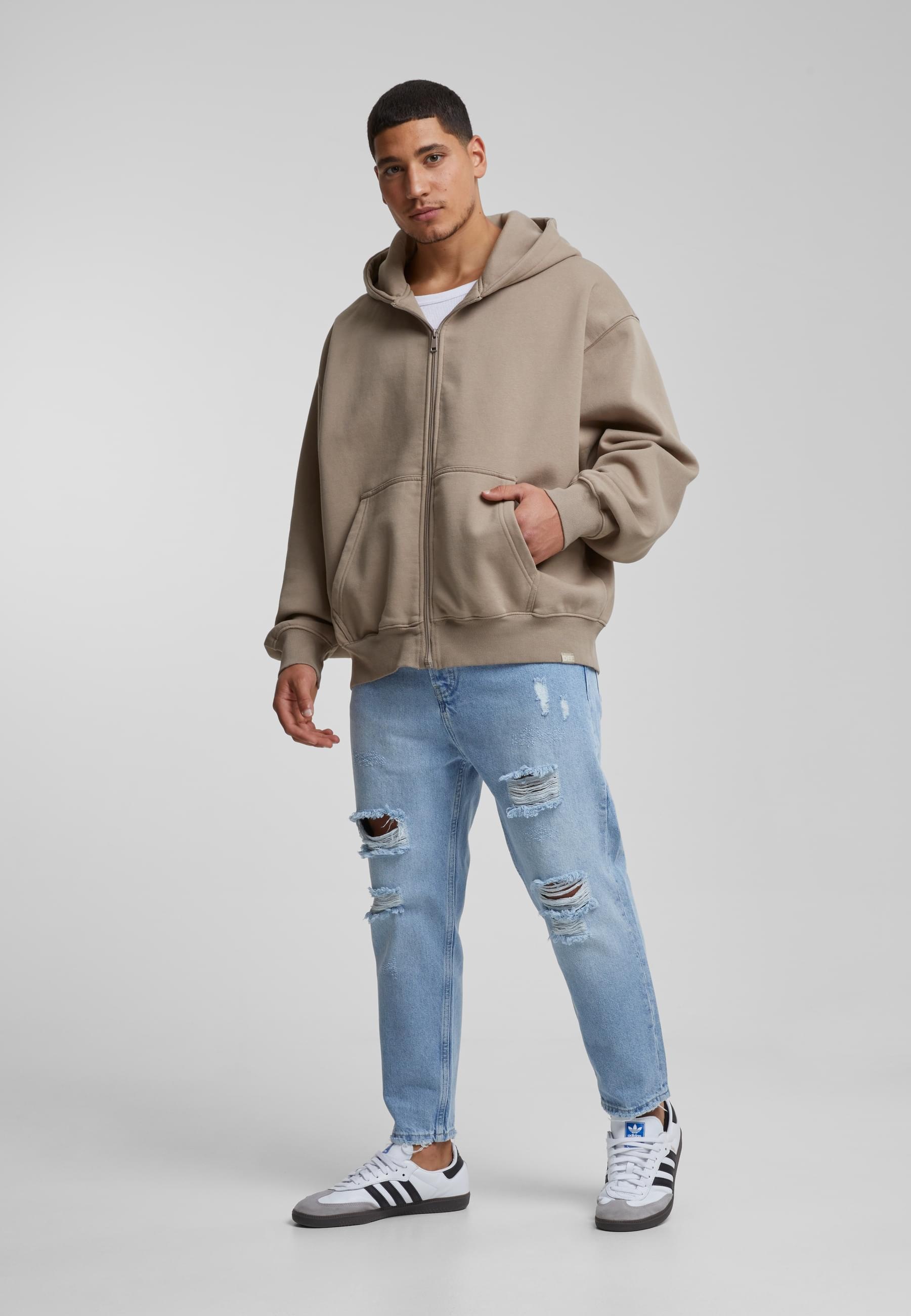 DEF Sweatjacke »DEF Herren DEF Zip Hoody«