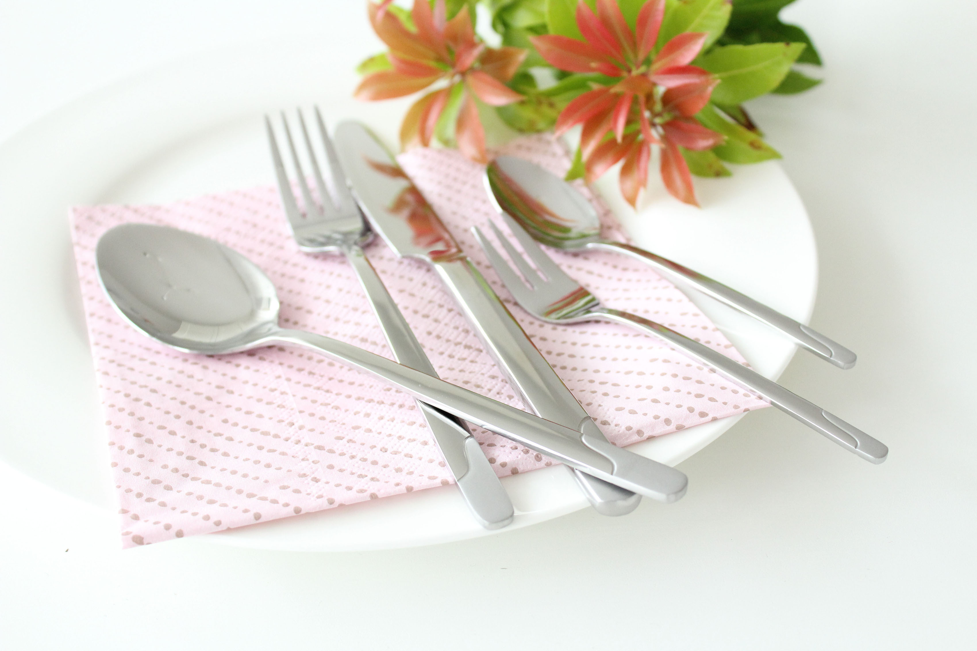 Thumbnail - Mulex Besteck-Set "New Jersey" teilsatiniert