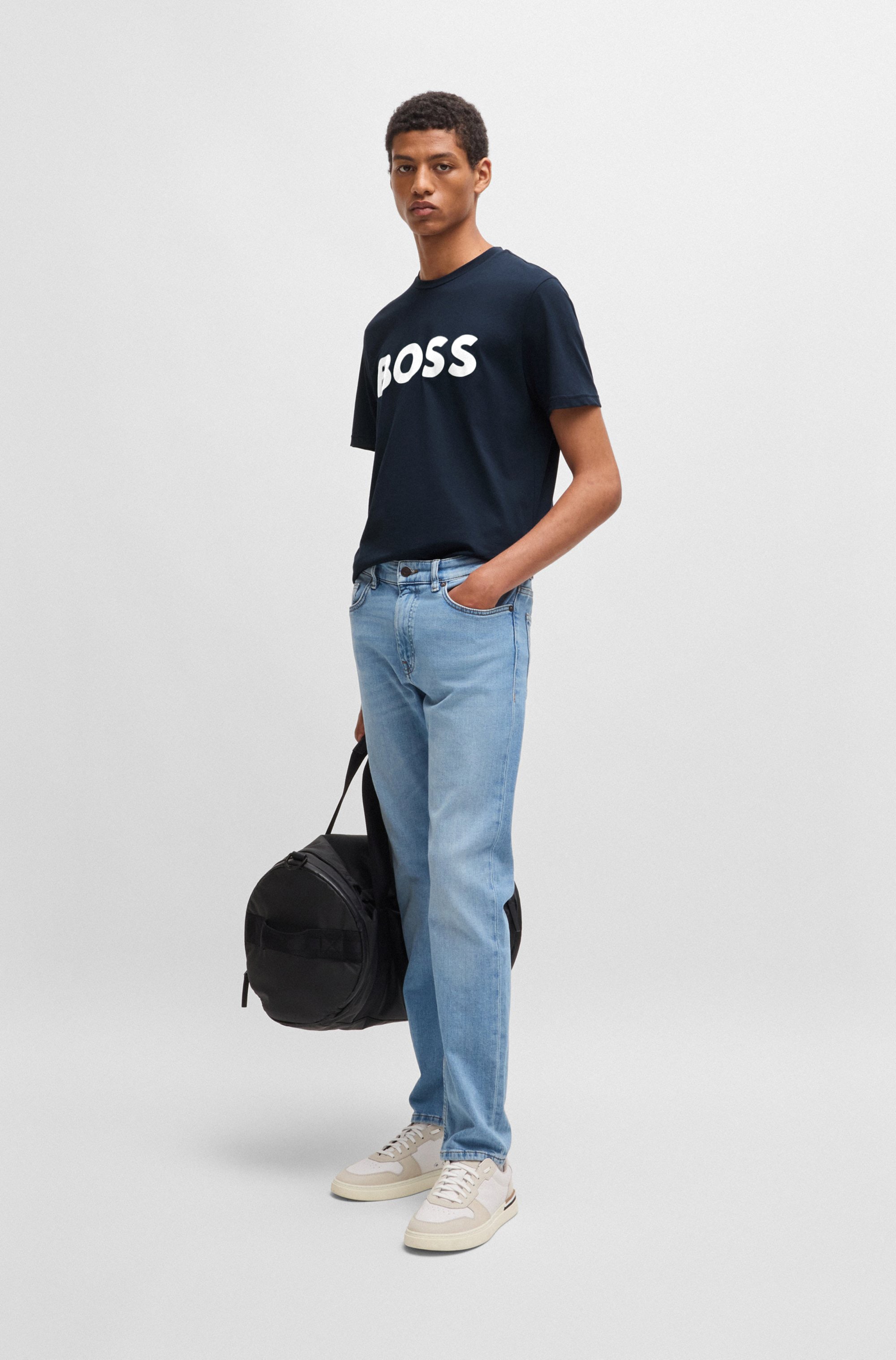BOSS ORANGE T-Shirt »Thinking«, (1 tlg.), mit Logodruck