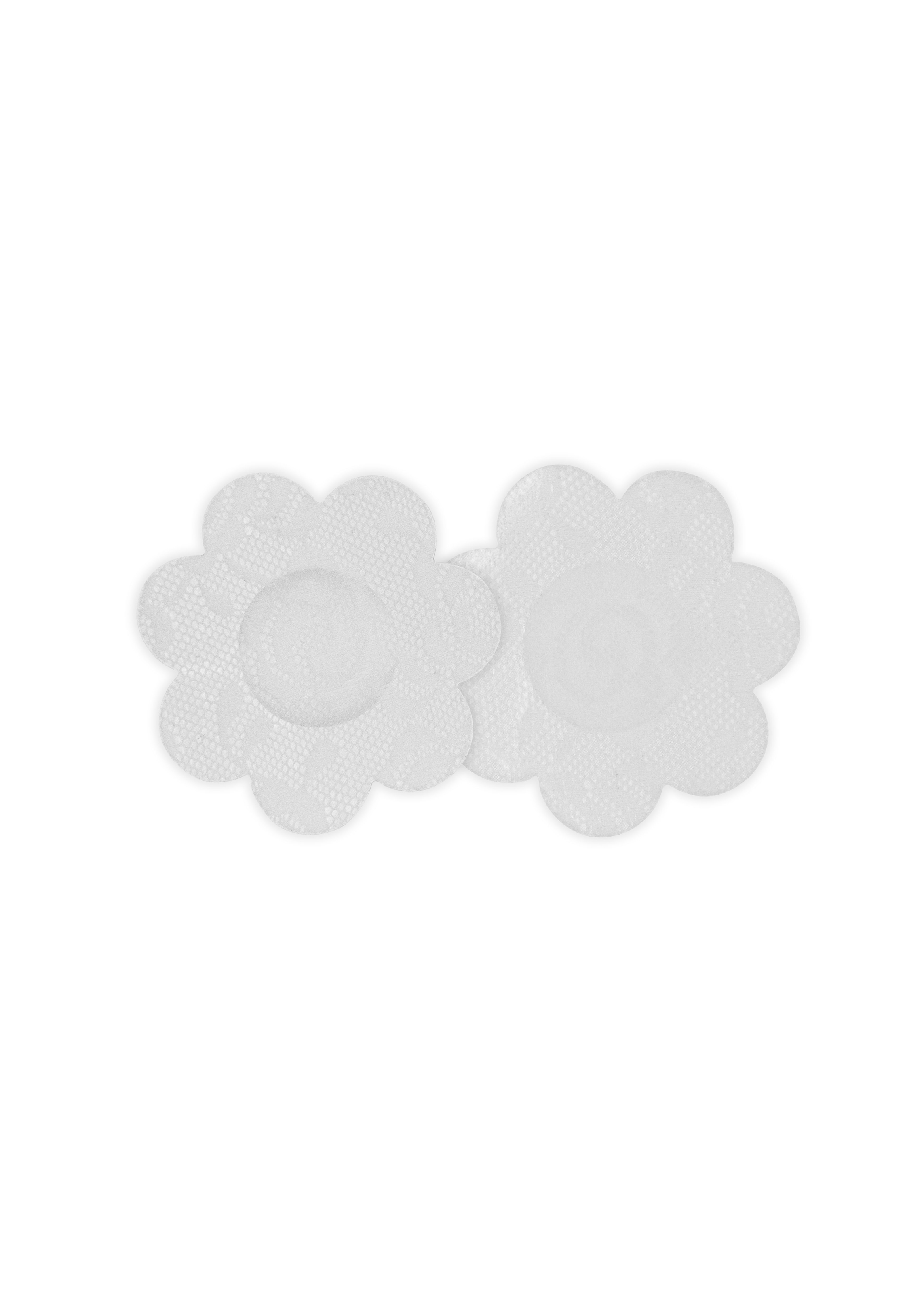 Damen Brustwarzenabdeckung, MAGIC BODYFASHION, Gr. Lweiß, Obermaterial: 80% Polyamid, 20% Elasthan, Brustwarzenabdeckungen