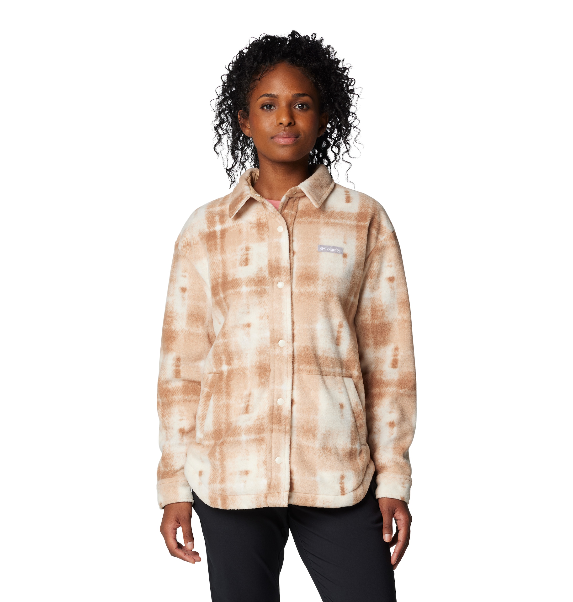 Columbia Karohemd »Benton Springs™ Shirt Jacket II«, (Statement-Muster mit klassischem Kragen), Hemdjacke