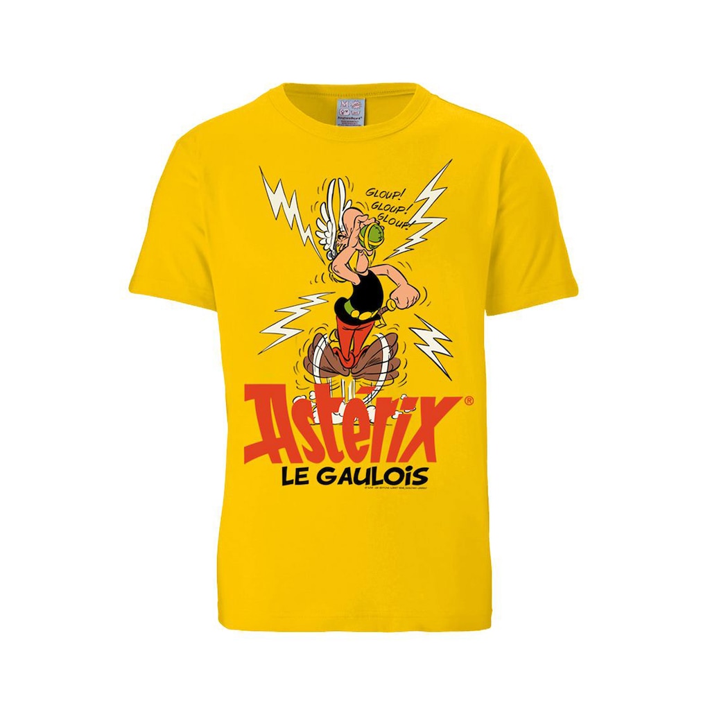 LOGOSHIRT T-Shirt »Asterix - Der Gallier«, mit Retro-Print