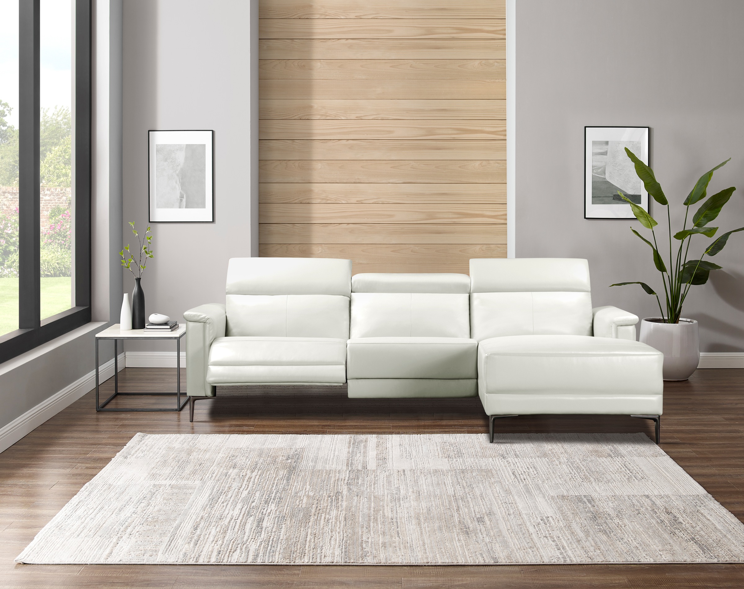 Places of Style Ecksofa Lund, mit man. o. elektr. Relaxfunktion und USB/ Kopfteilverstellung
