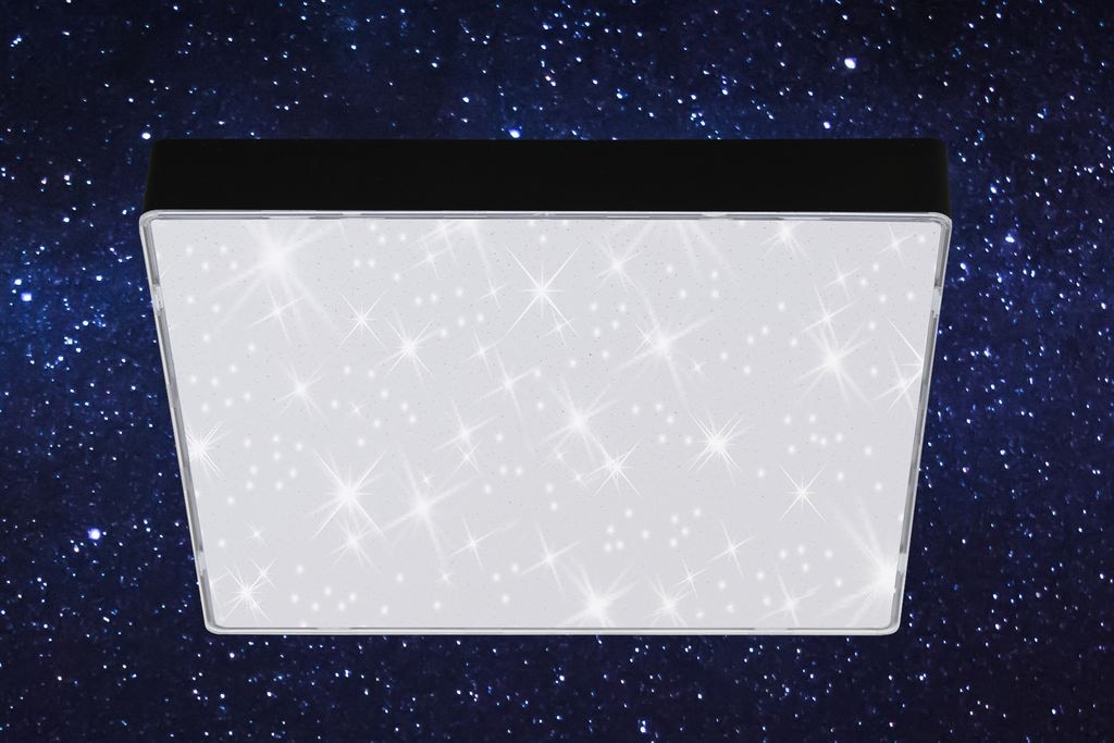 Aufbauleuchte "FLAME STAR"weiß, neutral, BRILONER LEUCHTEN, Leuchten